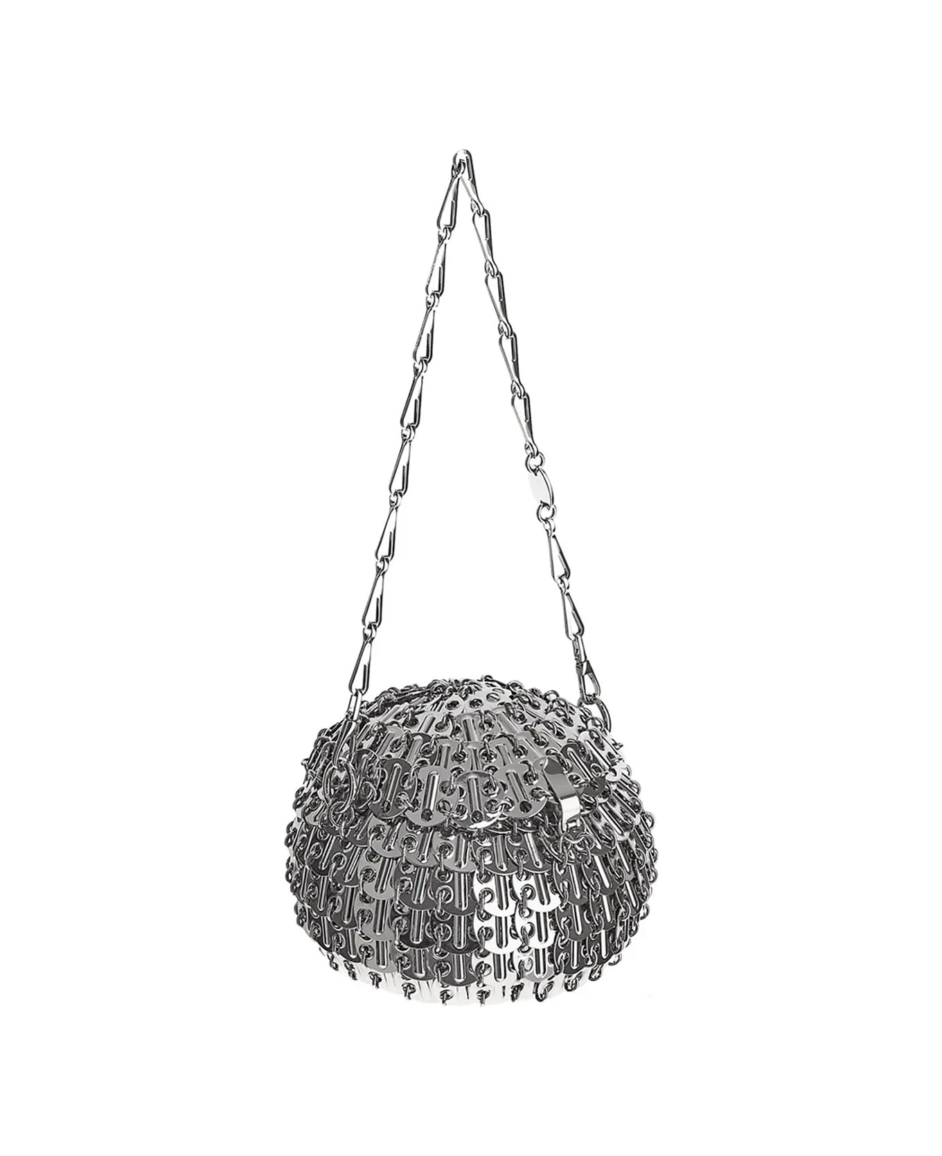 Paco Rabanne Silver Small 1969 Ball-shaped Bag - Silver