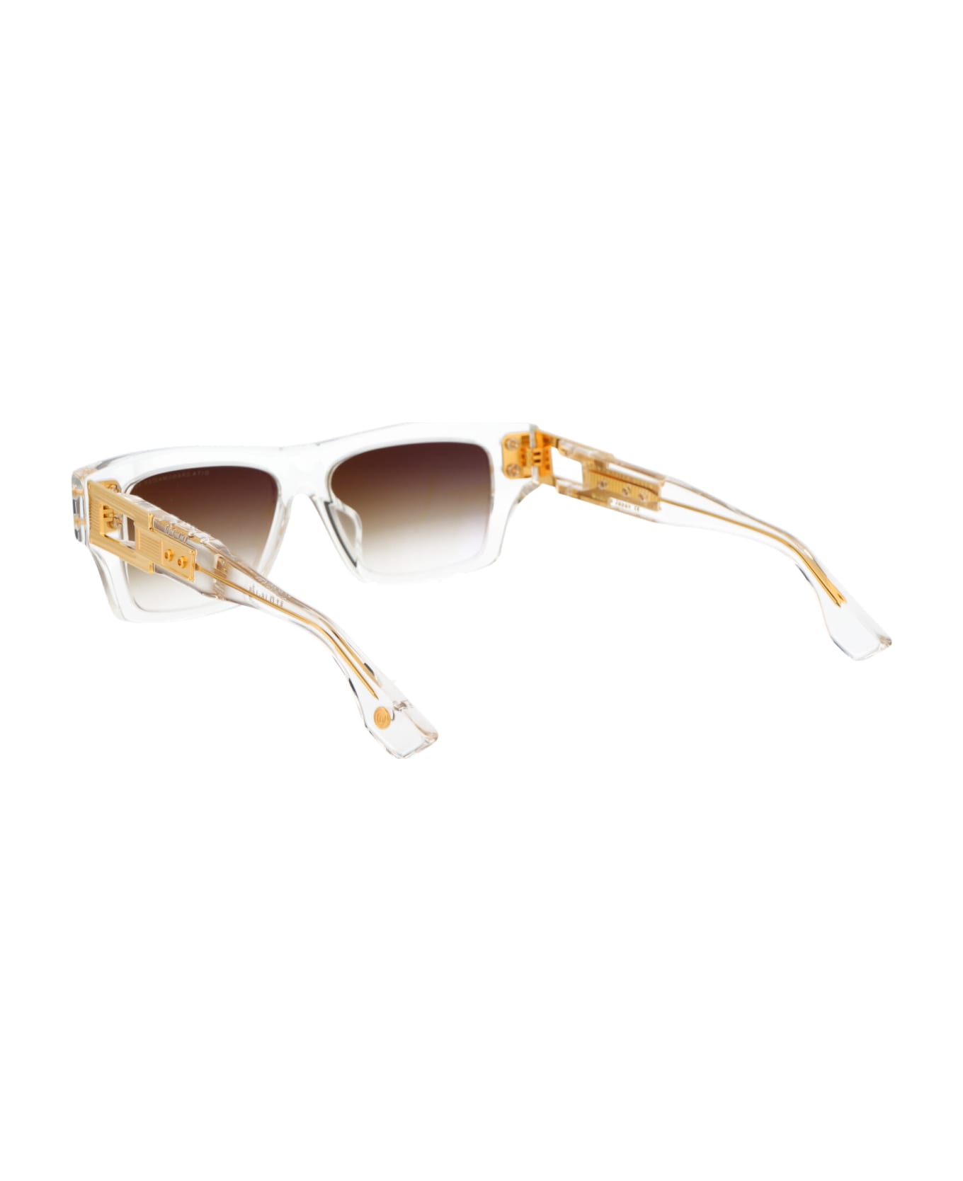 Dita Grandmaster-seven Sunglasses - Crystal Clear - Yellow Gold Gradient