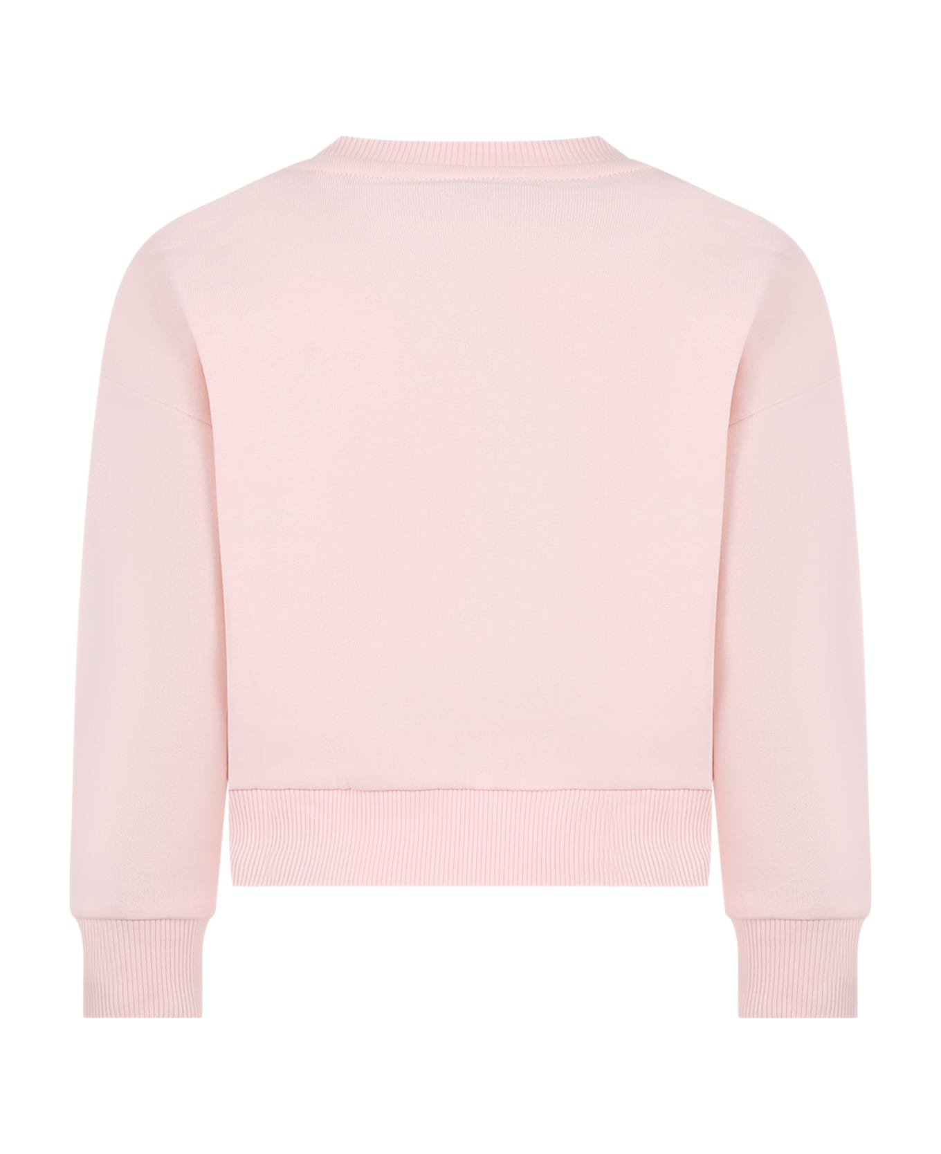 Kenzo Kids Pink Sweatshirt For Girl With Logo - Levis® Black Batwing Logo Hoodie