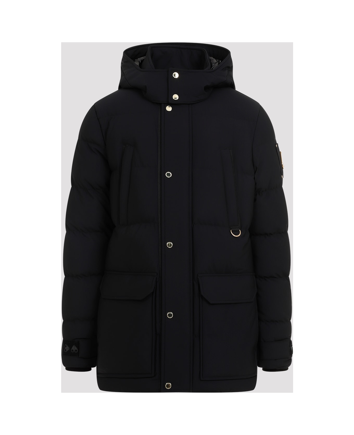 Moose Knuckles Valleyfield Gold Jacket - Black