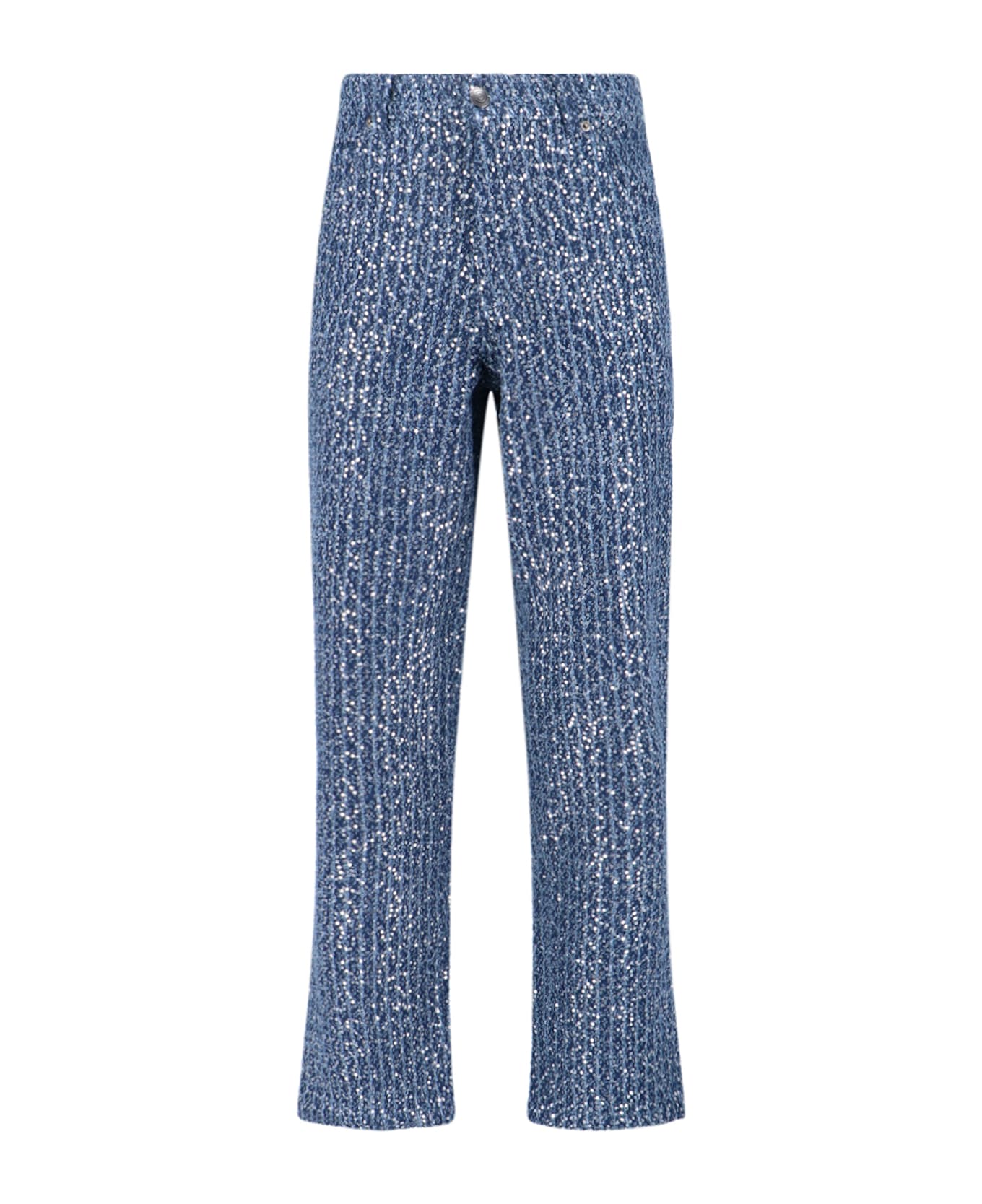 Charles Jeffrey Loverboy Sequin Jeans - Blue