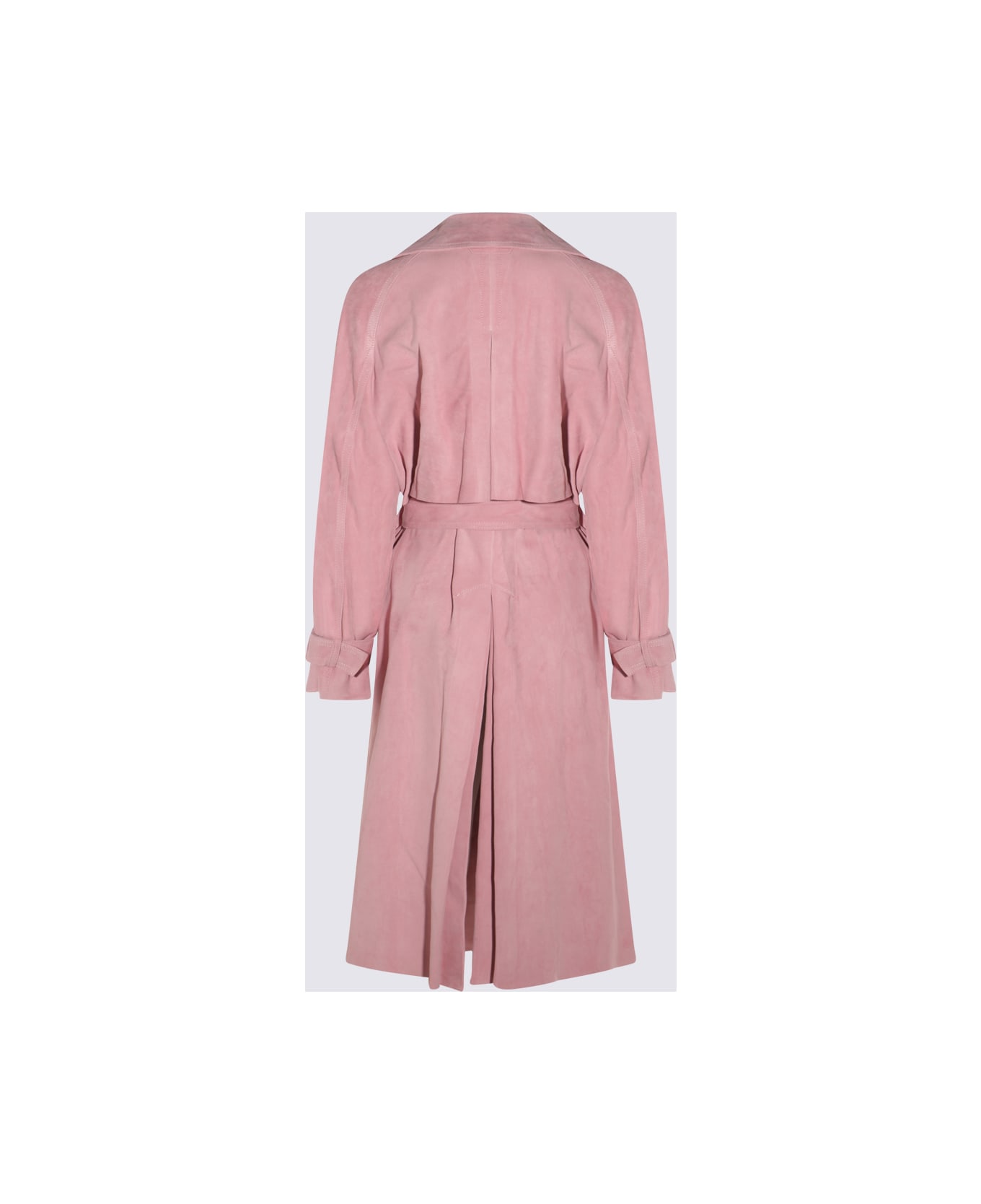Salvatore Santoro Pink Leather Jacket - CAM ROSE