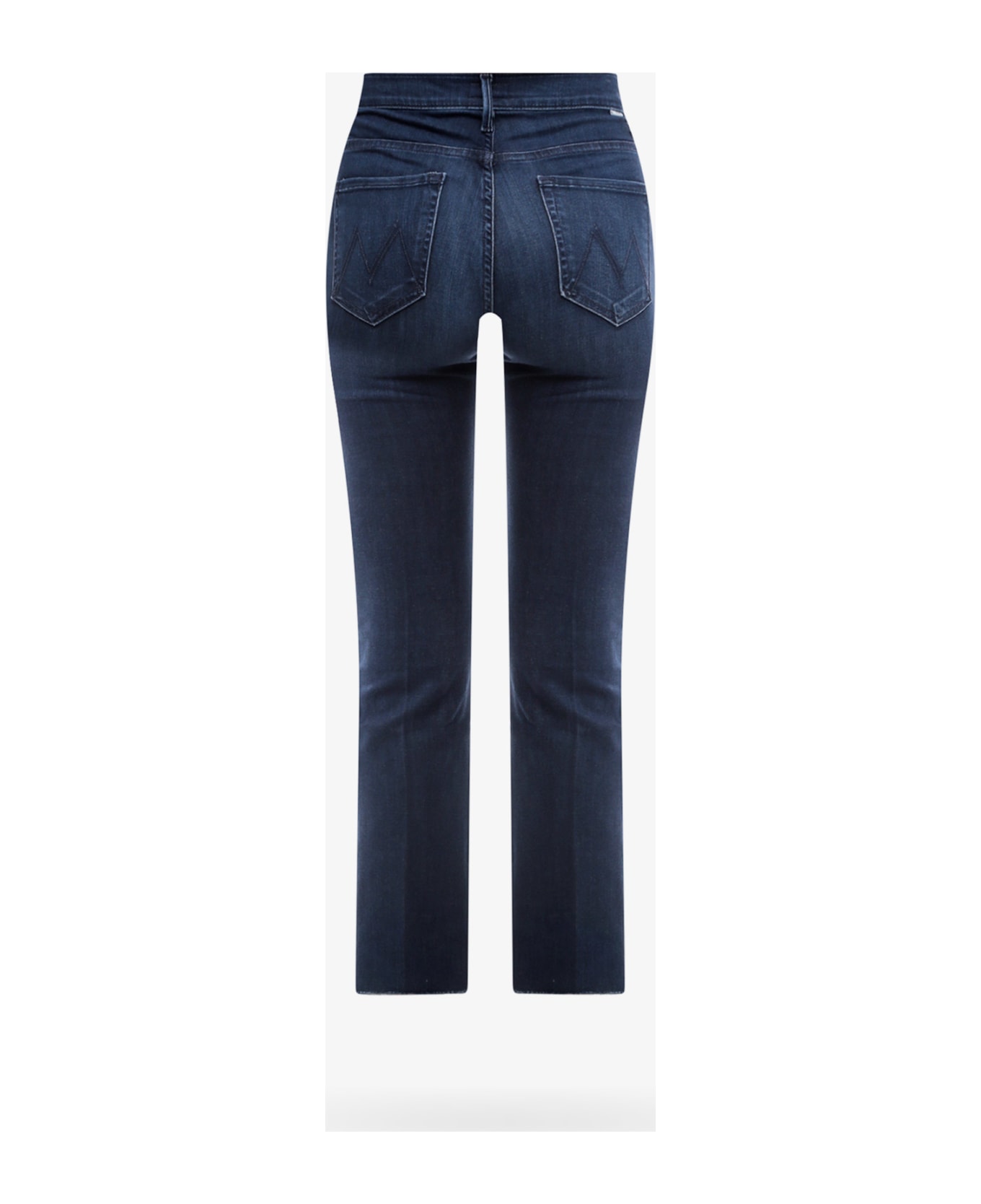 Mother The Insider Ankle Fray Jeans - Blue