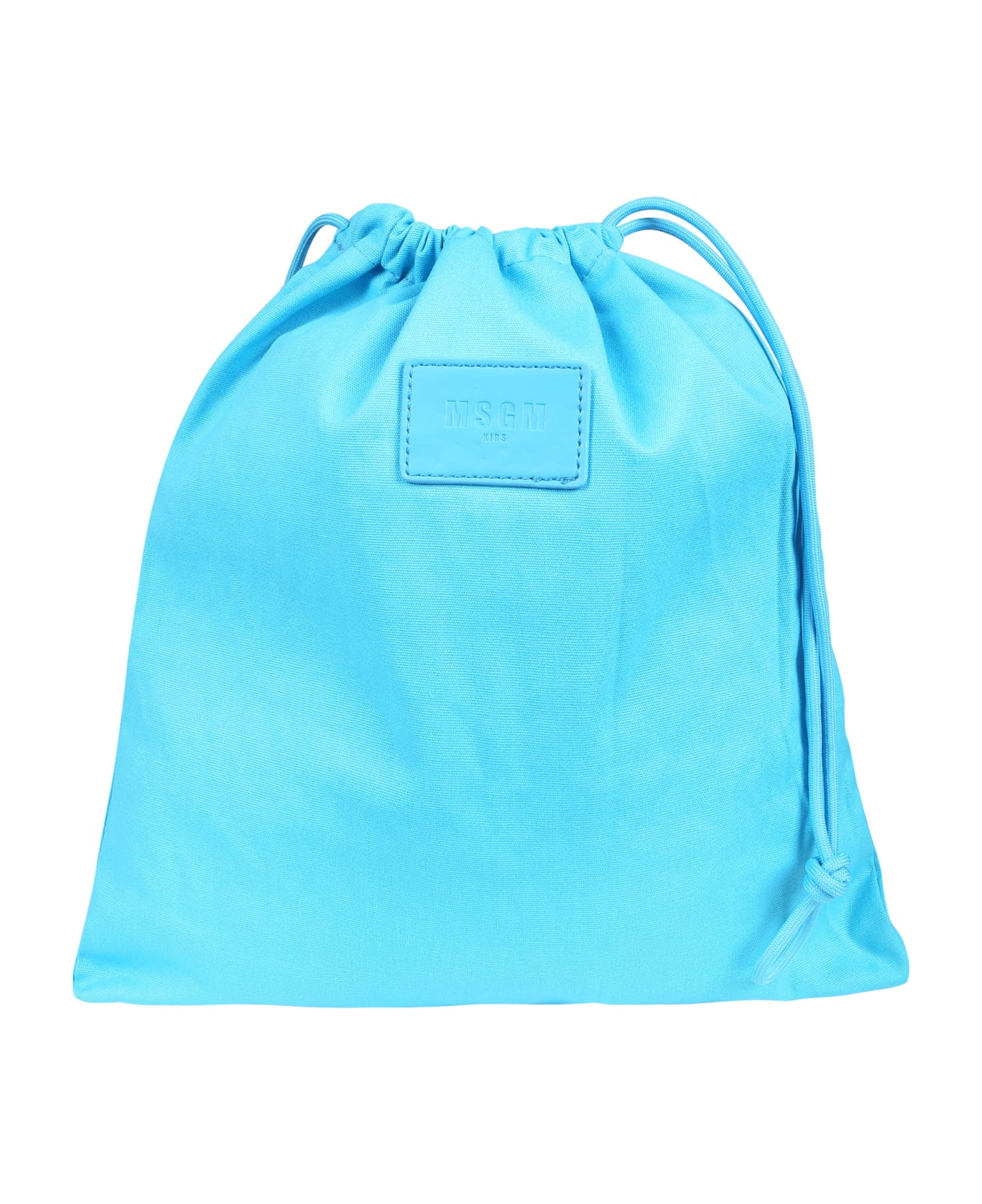 MSGM Light Blue Bag For Girl With Logo - Light Blue アクセサリー＆ギフト