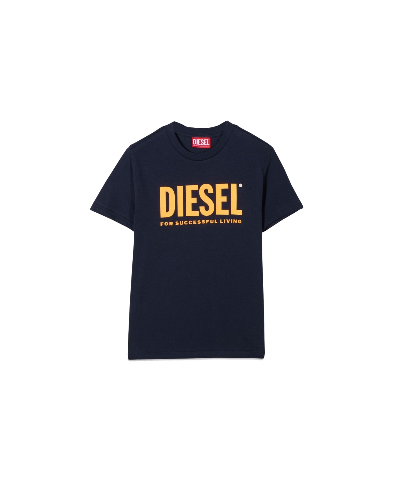 Diesel T-shirt Logo - BLUE