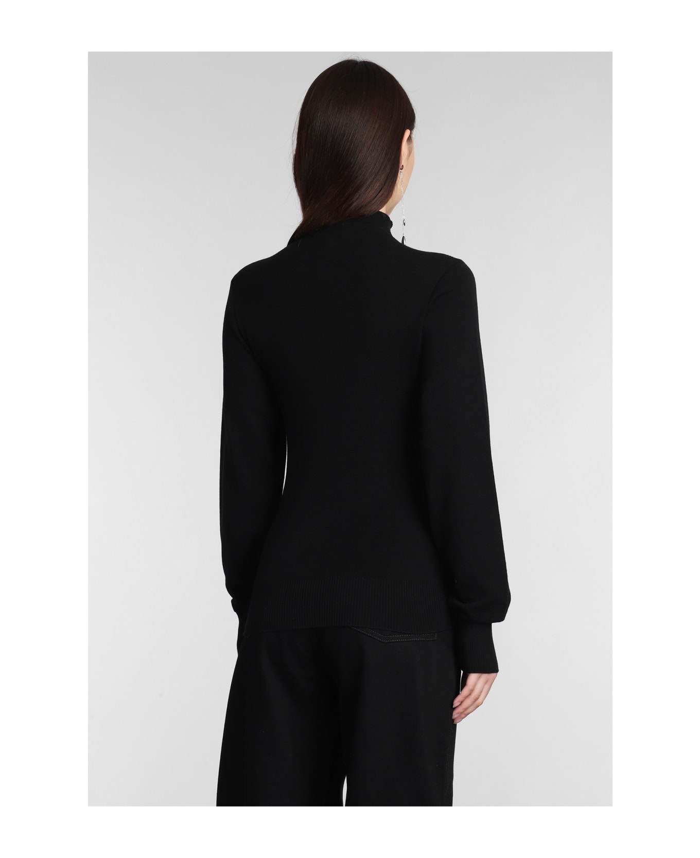 Lemaire Knitwear In Black Cotton - Black