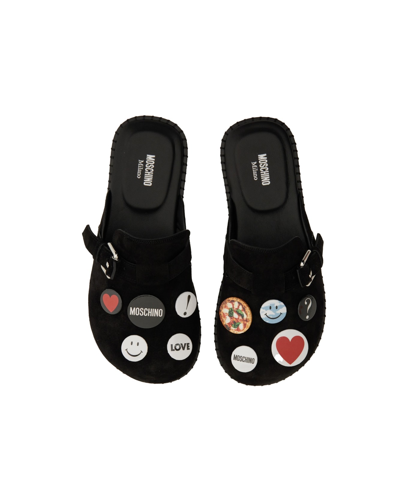 Moschino Sandalo "pin" - BLACK