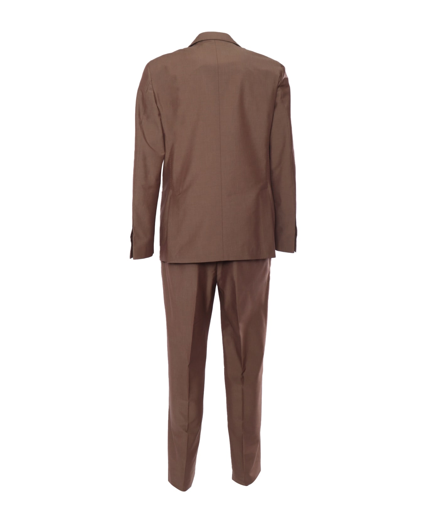 Lardini Elegant Brown Suit - BROWN スーツ