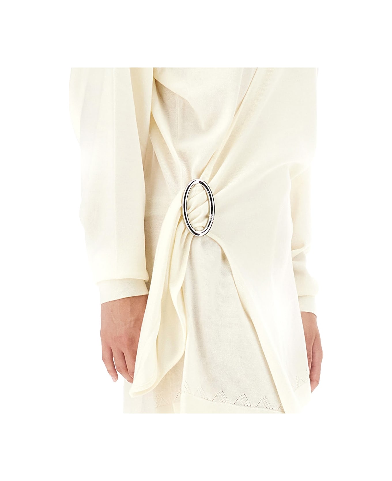 The Attico Hurely Mini Dress - WHITE