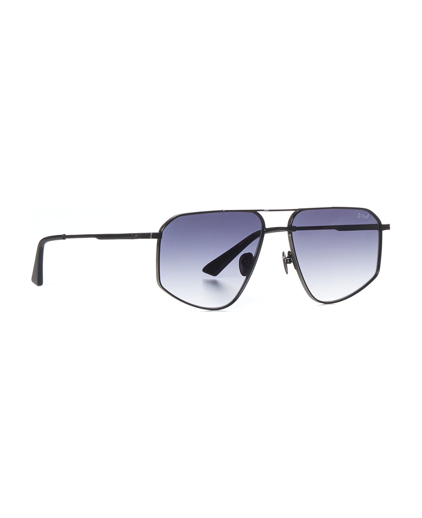 g.o.d Sunglasses - Black silver grey