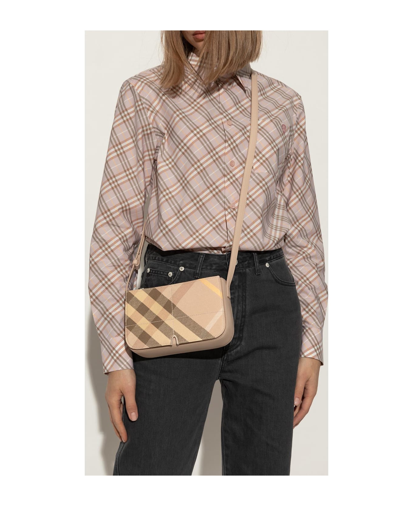 Burberry Shoulder Bag Snip - Teacup