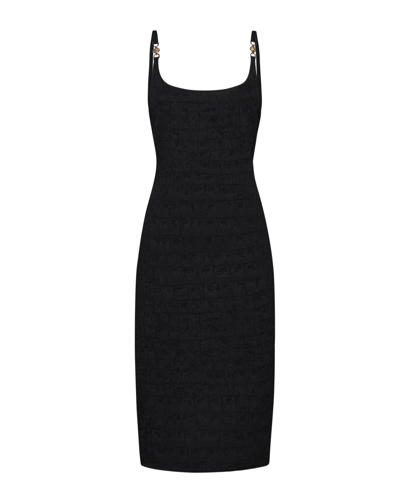 Versace Knit Dress - Black ワンピース＆ドレス
