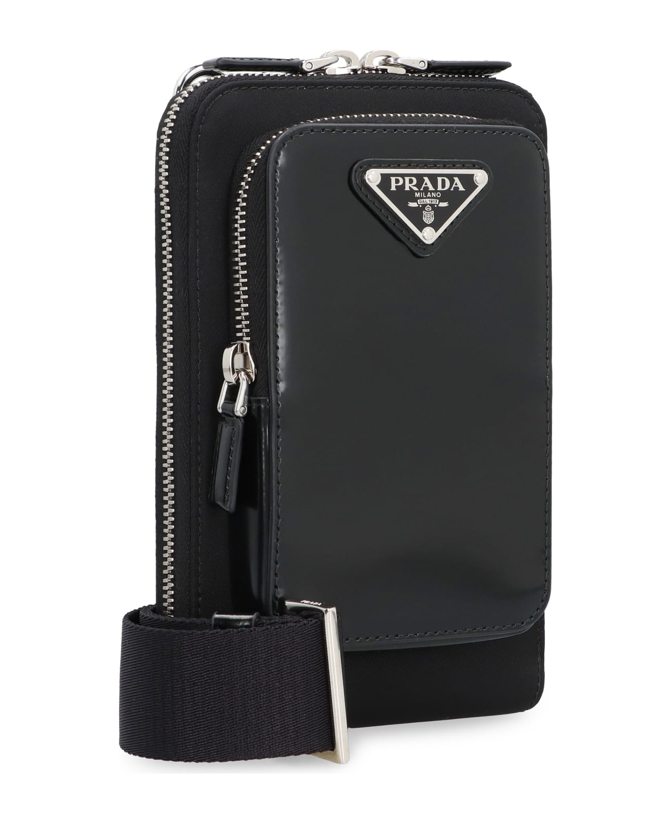 Prada Re-nylon Smartphone Case - black