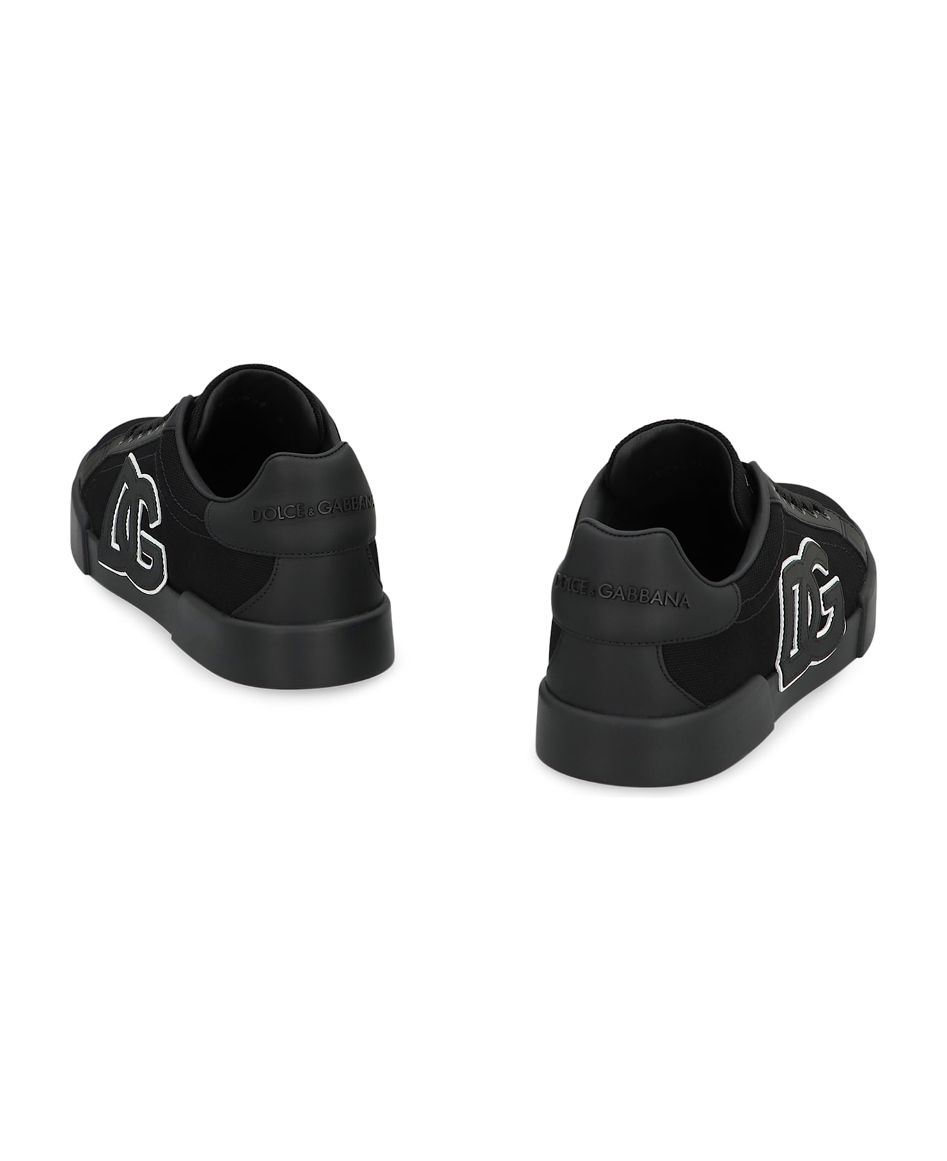 Dolce & Gabbana Portofino Light Low-top Sneakers - BLACK