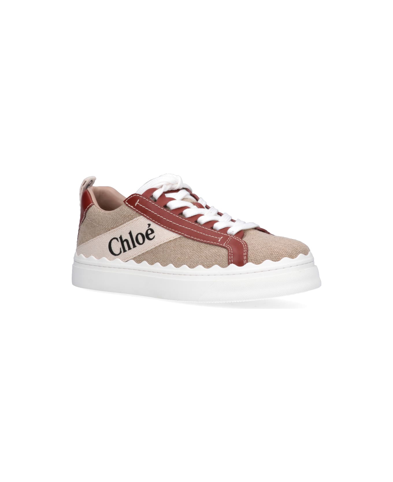 Chloé Lauren Sneakers - Brown スニーカー