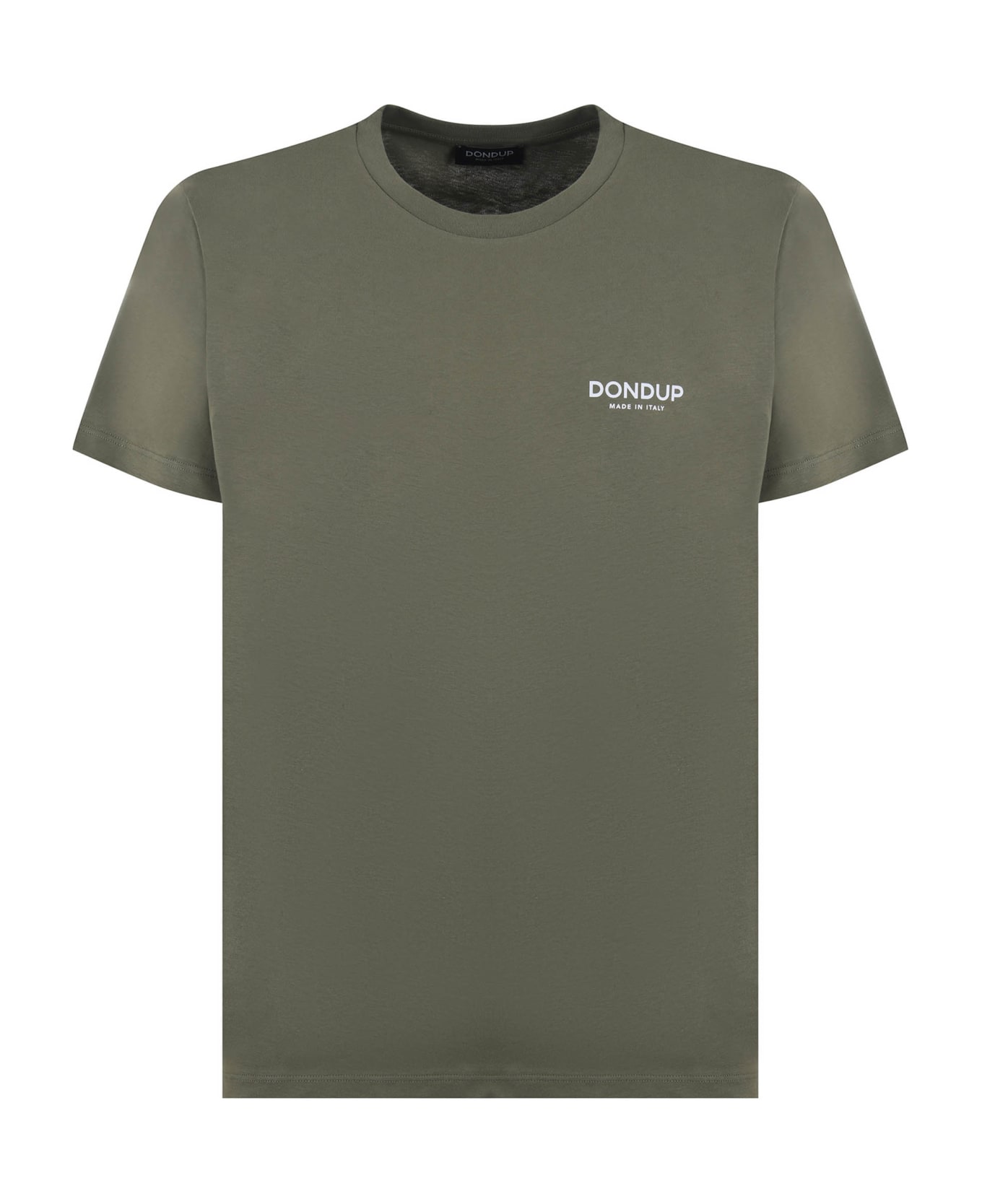 Dondup Cotton T-shirt - Verde militare