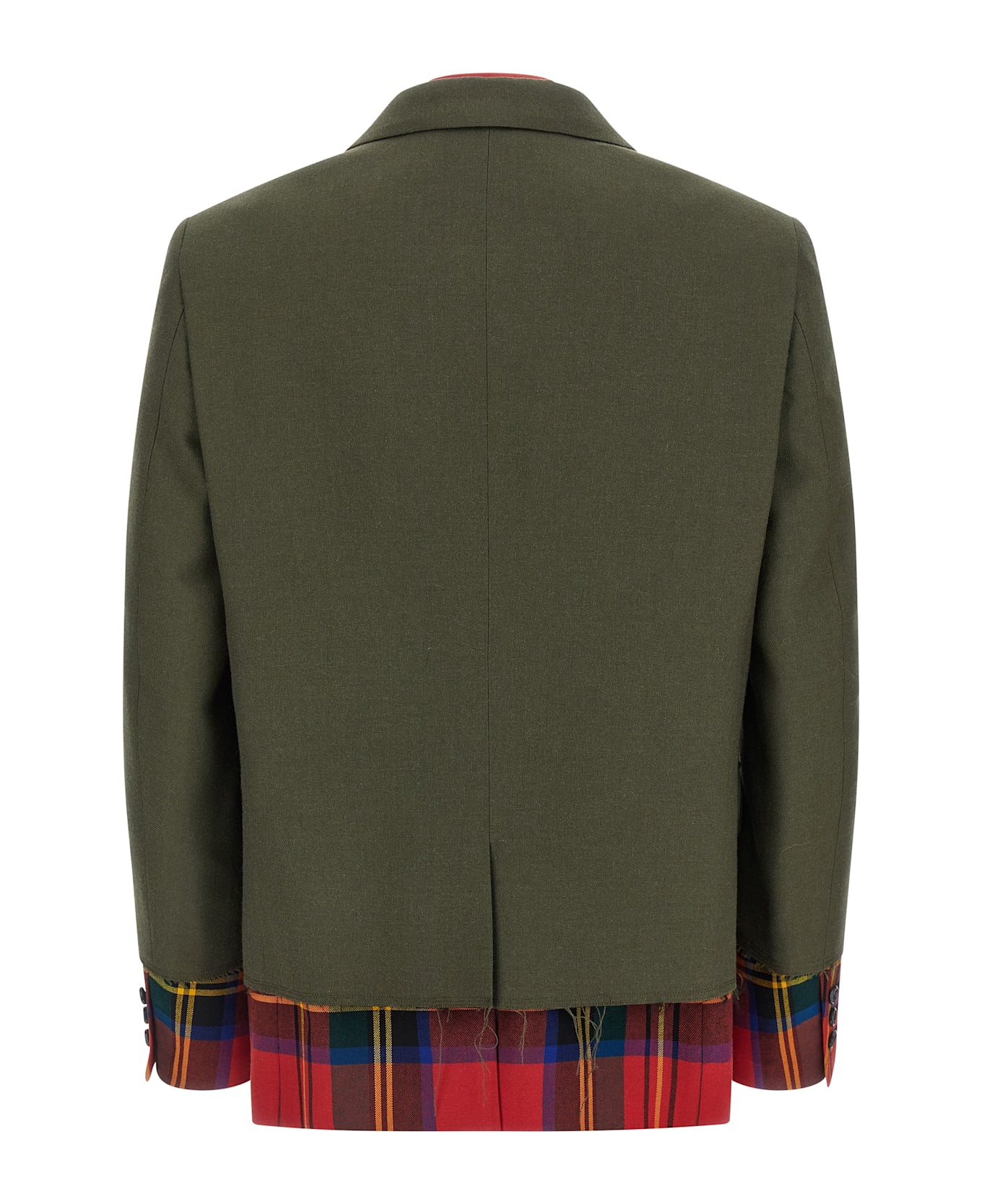 Comme Des Garçons Homme Plus 'multi-layers' Jacket - Multicolor