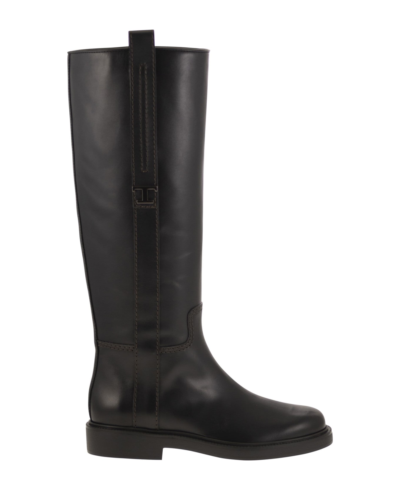 Tod's Leather Boot - Black