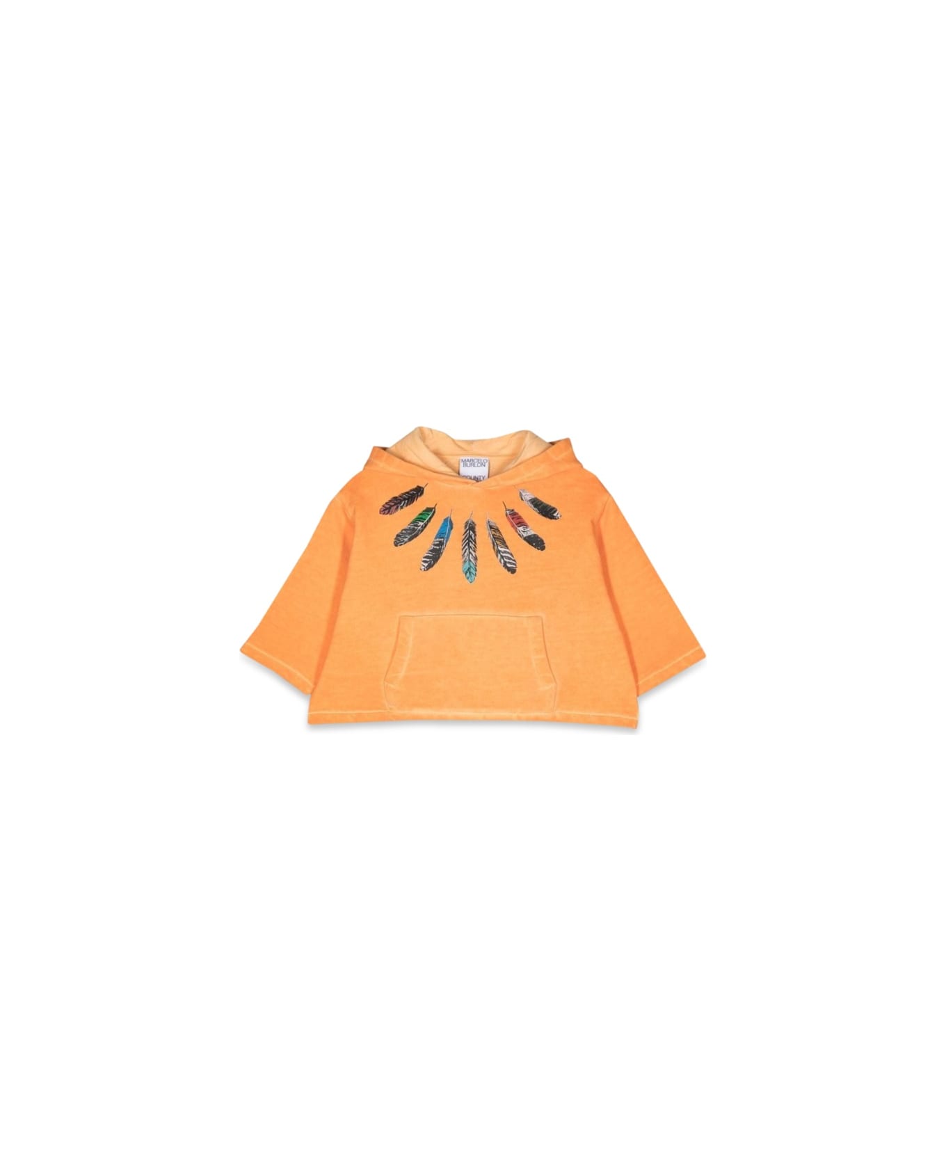 Marcelo Burlon Hoodie - ORANGE