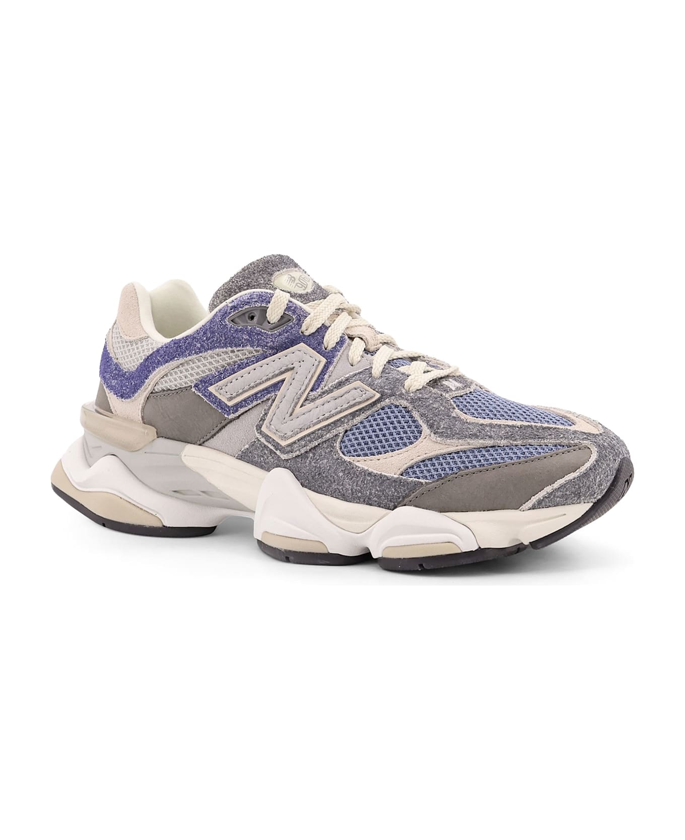 New Balance 906 Leather And Mesh Sneakers - Blue