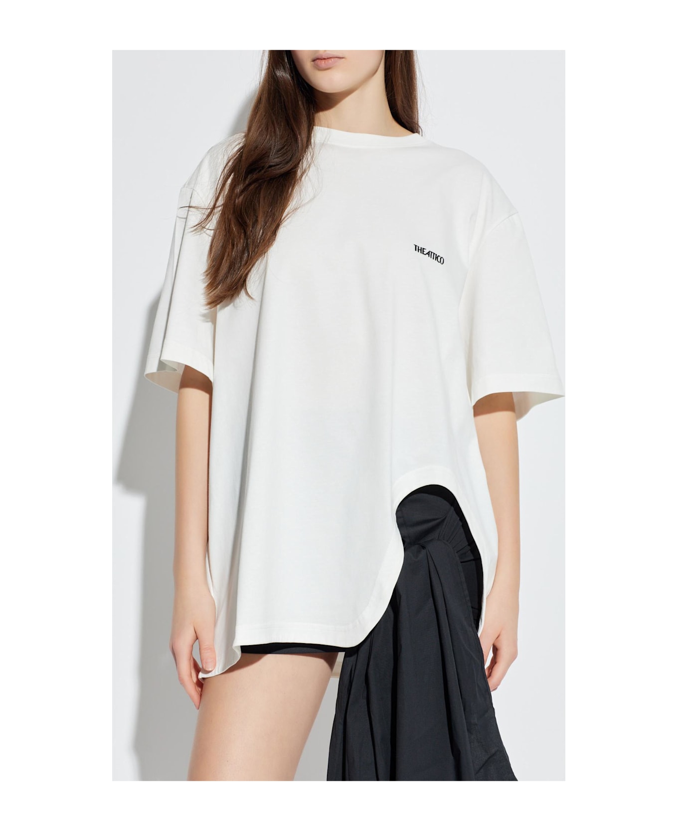 The Attico T-shirt With Logo - White
