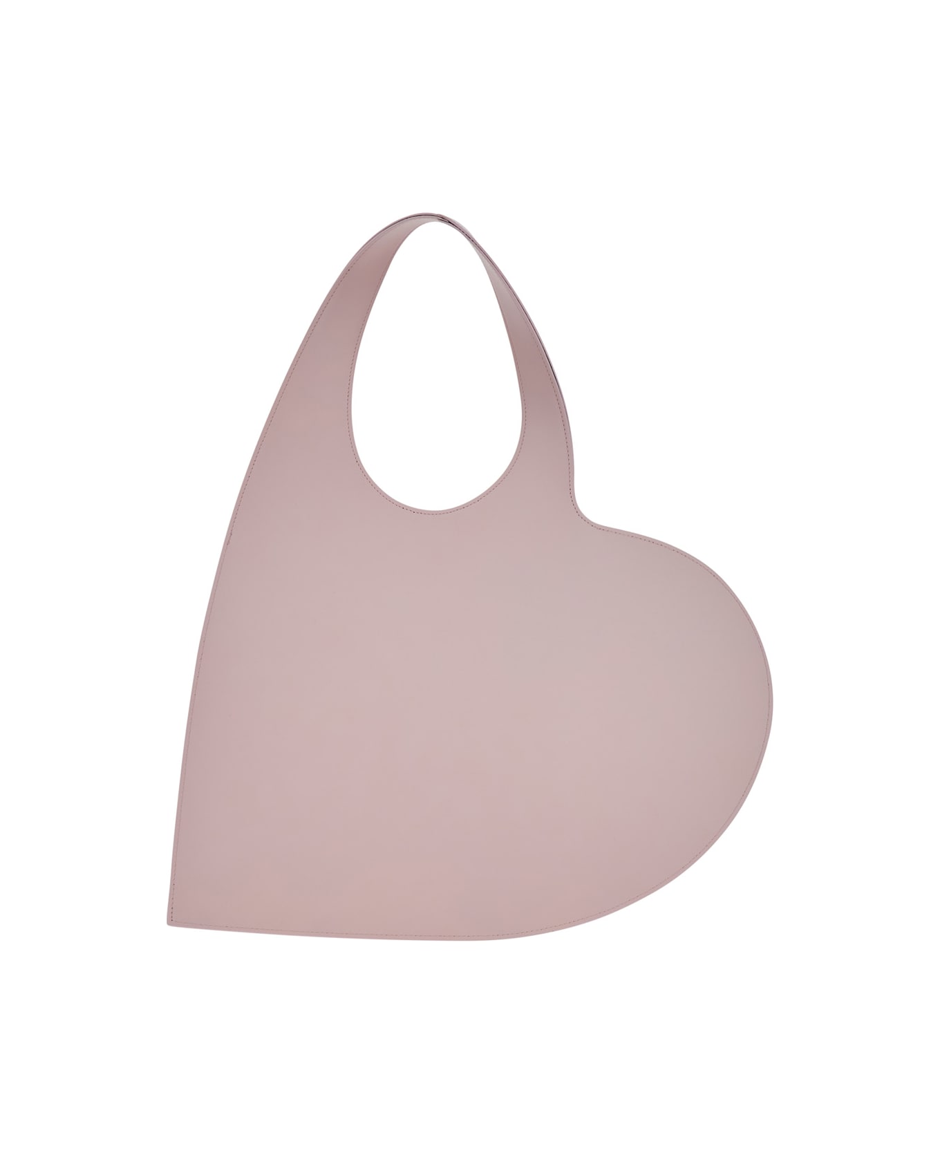 Coperni 
heart
 Pink Shoulder Bag With Logo Print In Leather Woman - Pink