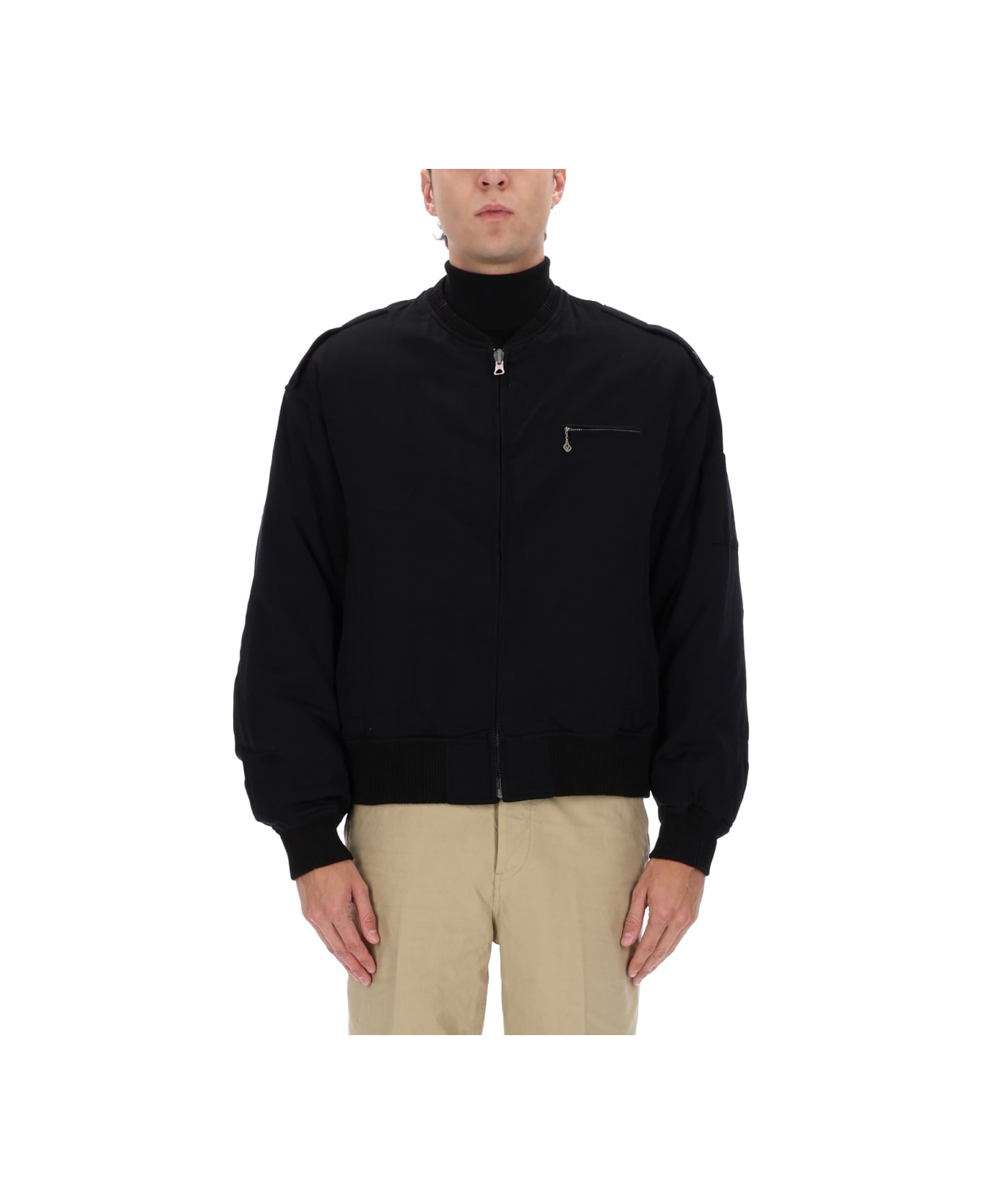 Visvim "gunner Down" Jacket - BLACK