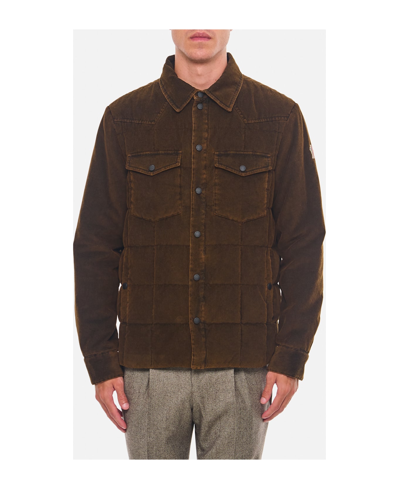 Moncler Grenoble Gelt Shirt Jacket - Brown