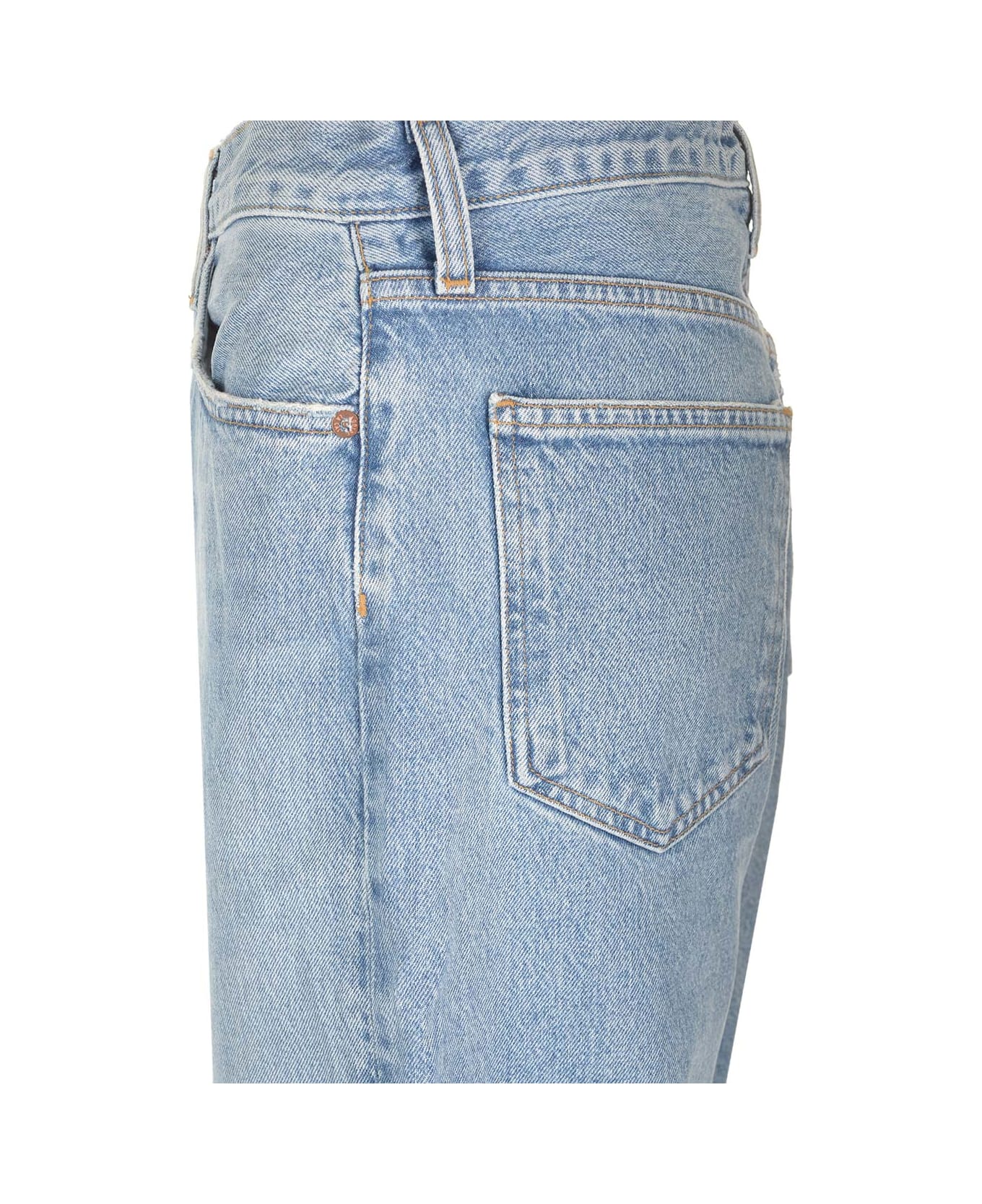 AGOLDE Light Blue Baggy Jeans - LIBER