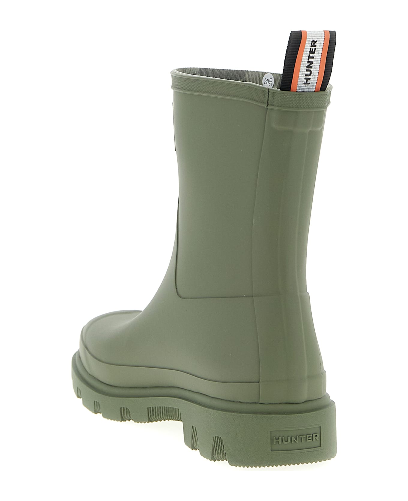 Maison Kitsuné X Hunter 'downpour' Ankle Boots - Green