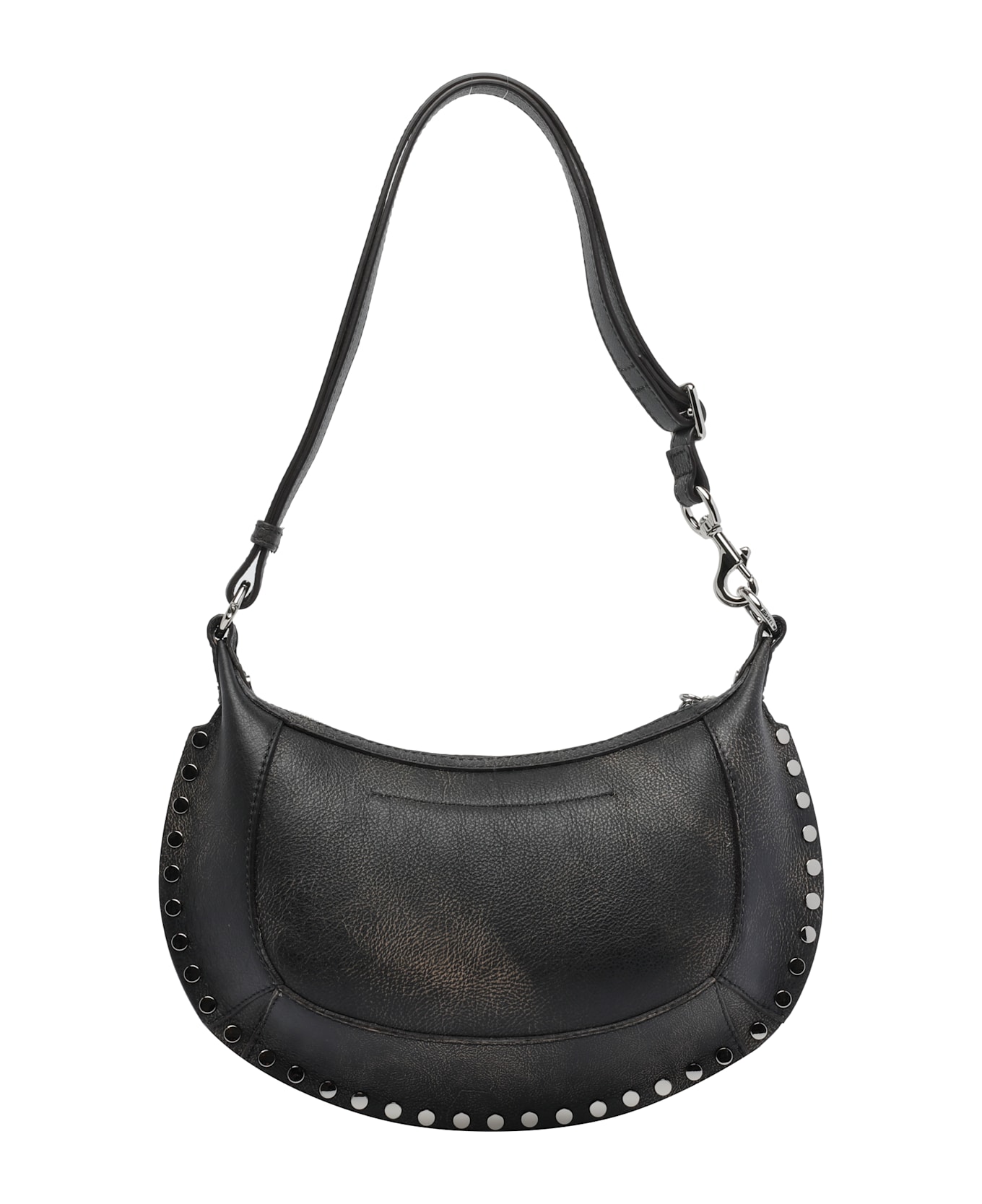 Isabel Marant Oskan Moon Crossbody Bag - Black