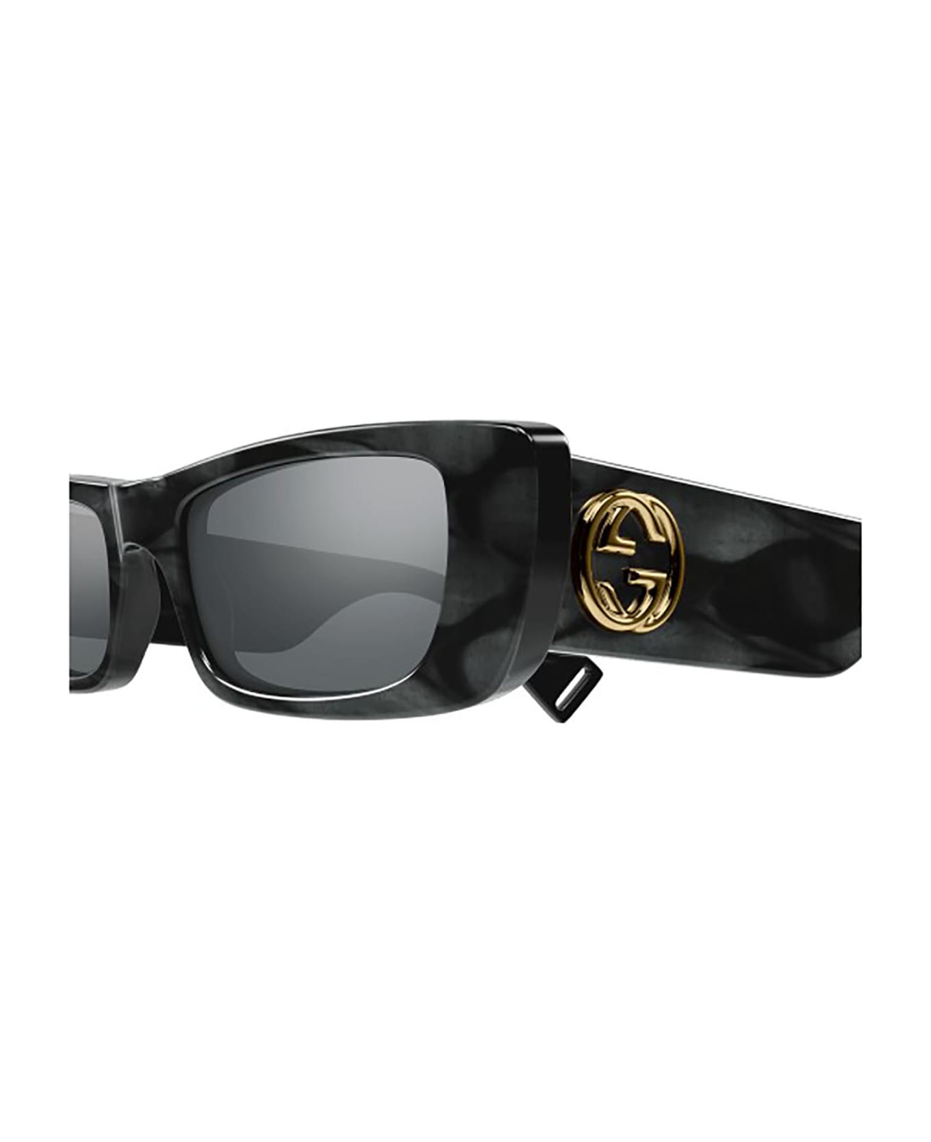 Gucci Eyewear GG0516S Sunglasses - Grey Grey Silver サングラス