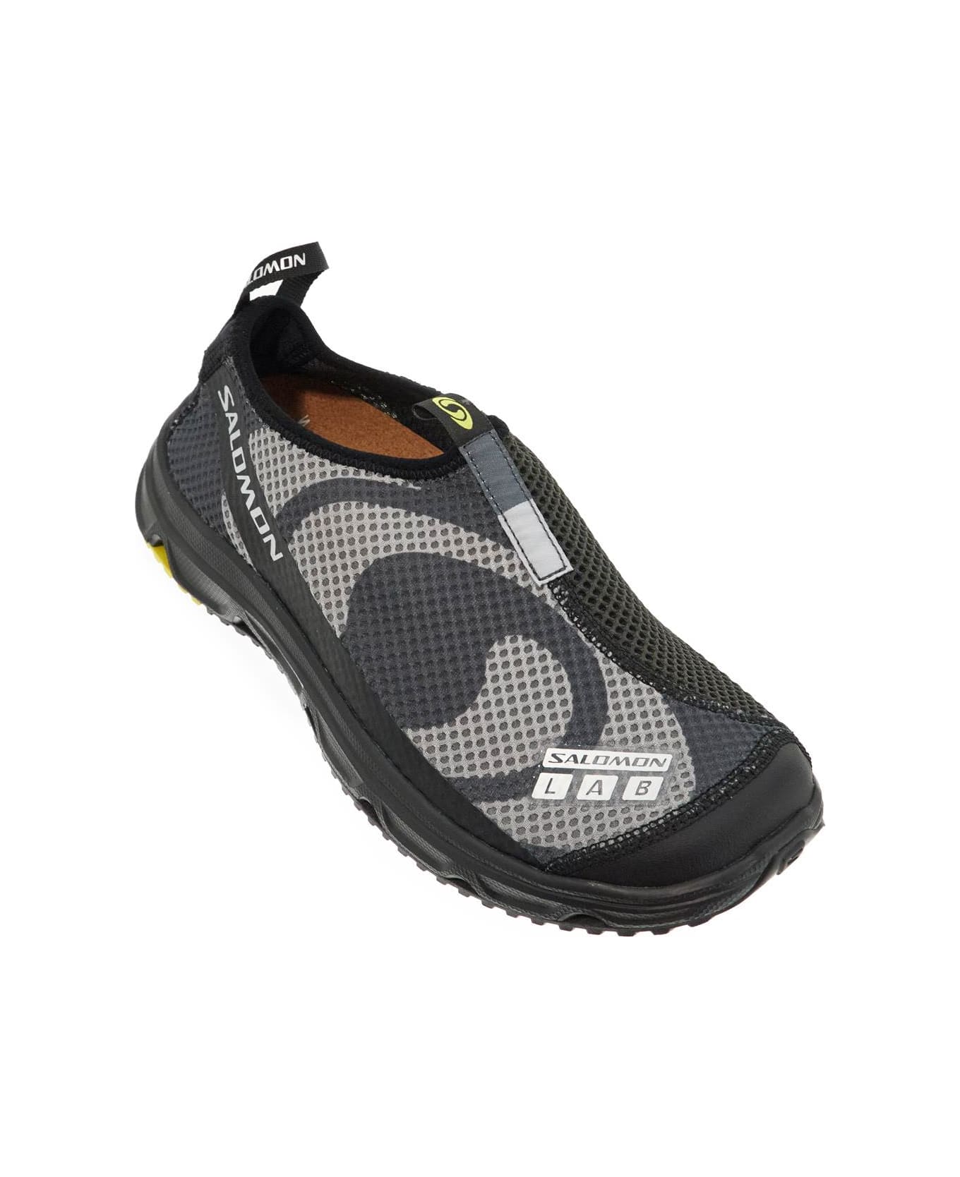 Salomon Seasonal Slip-on Rx Moc - BLACK TURBULENCE SULPHUR SPRING (Black)