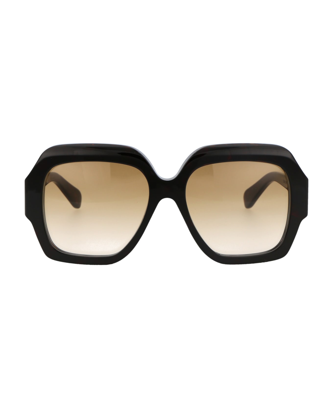 Chloé Eyewear Ch0154s Sunglasses - 002 HAVANA HAVANA BROWN サングラス