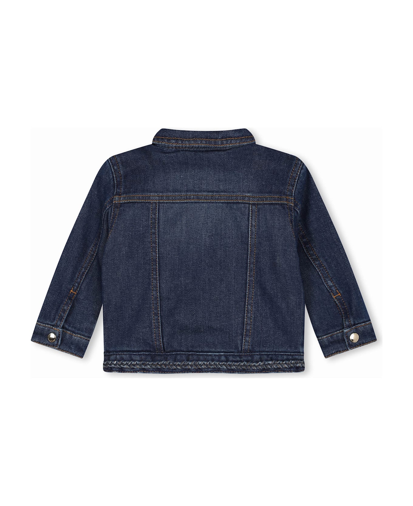 Chloé Jacket With Logo - Blue