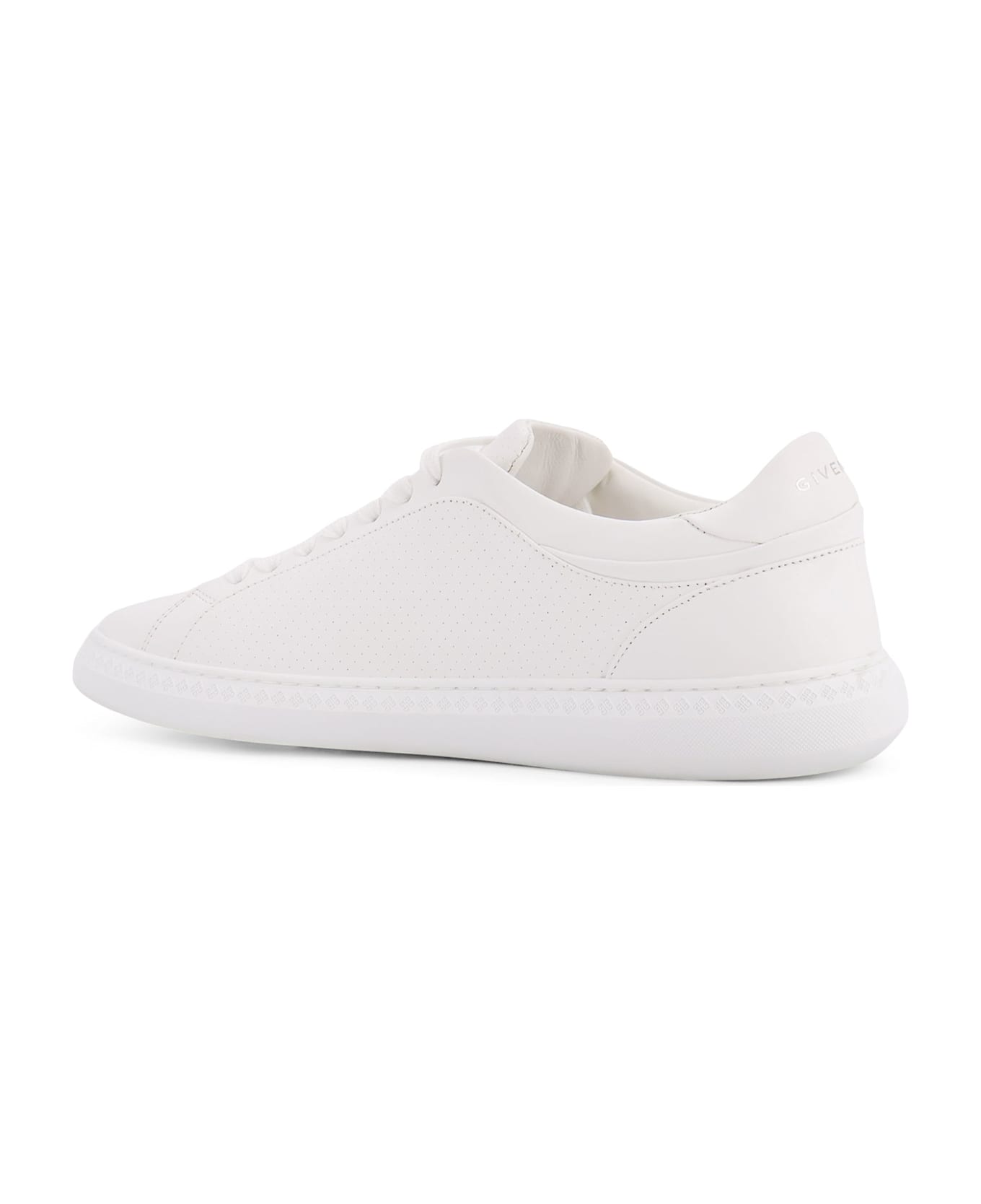 Low-top Leather Sneakers - Thumbnail 4