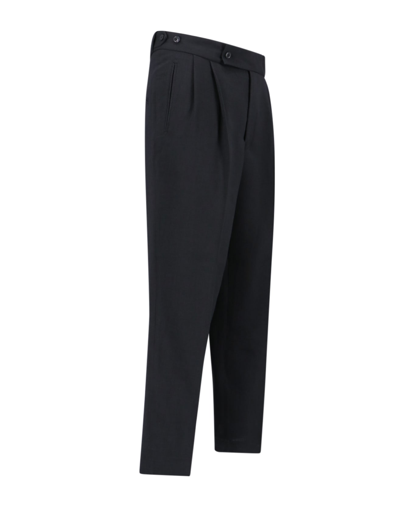 Needles Wide Tailored Trousers - Black   ボトムス