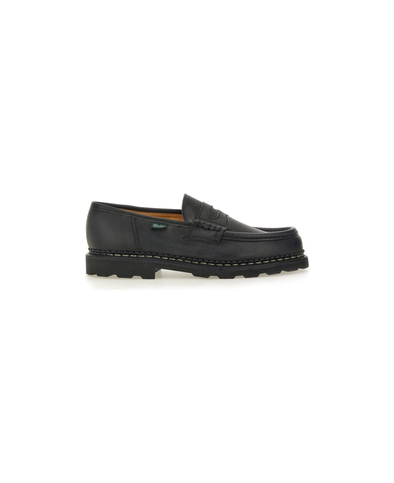 Paraboot Leather Loafer - BLACK