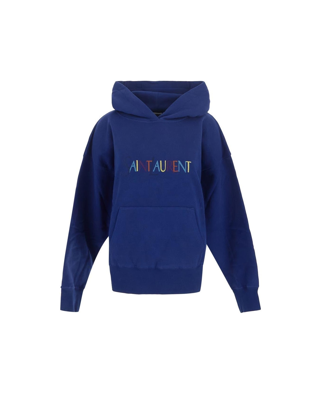 Saint Laurent Embroidered Logo Hoodie | italist