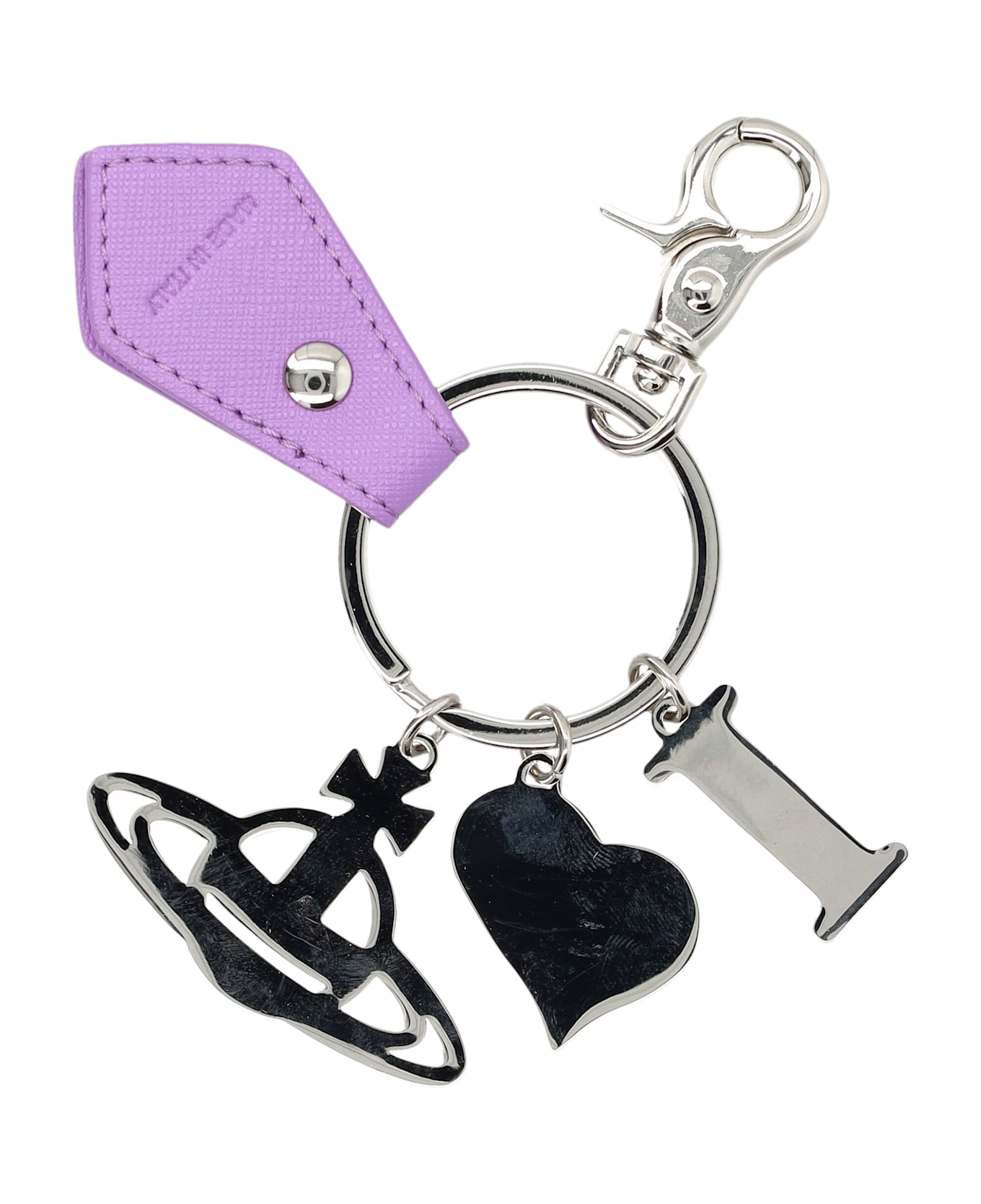 Vivienne Westwood I Love Orb Keyring - LILAC キーリング