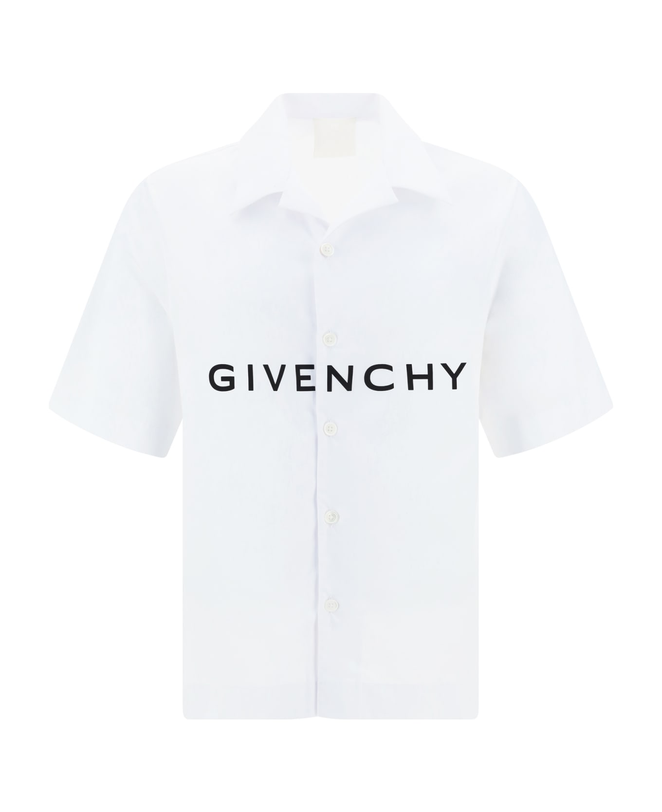 Givenchy refracted Boxy Shirt - White/black