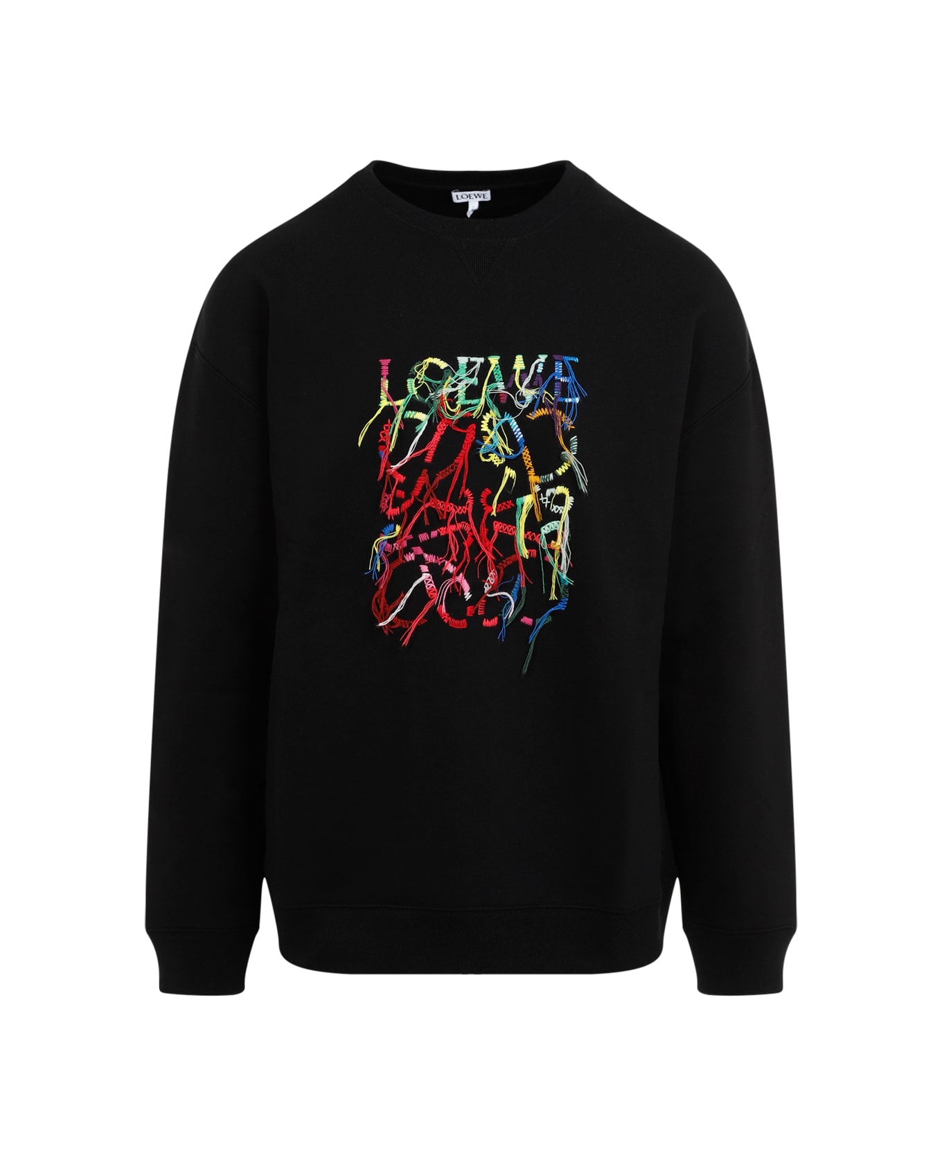 Loewe Sweatshirt - Black Multicolor