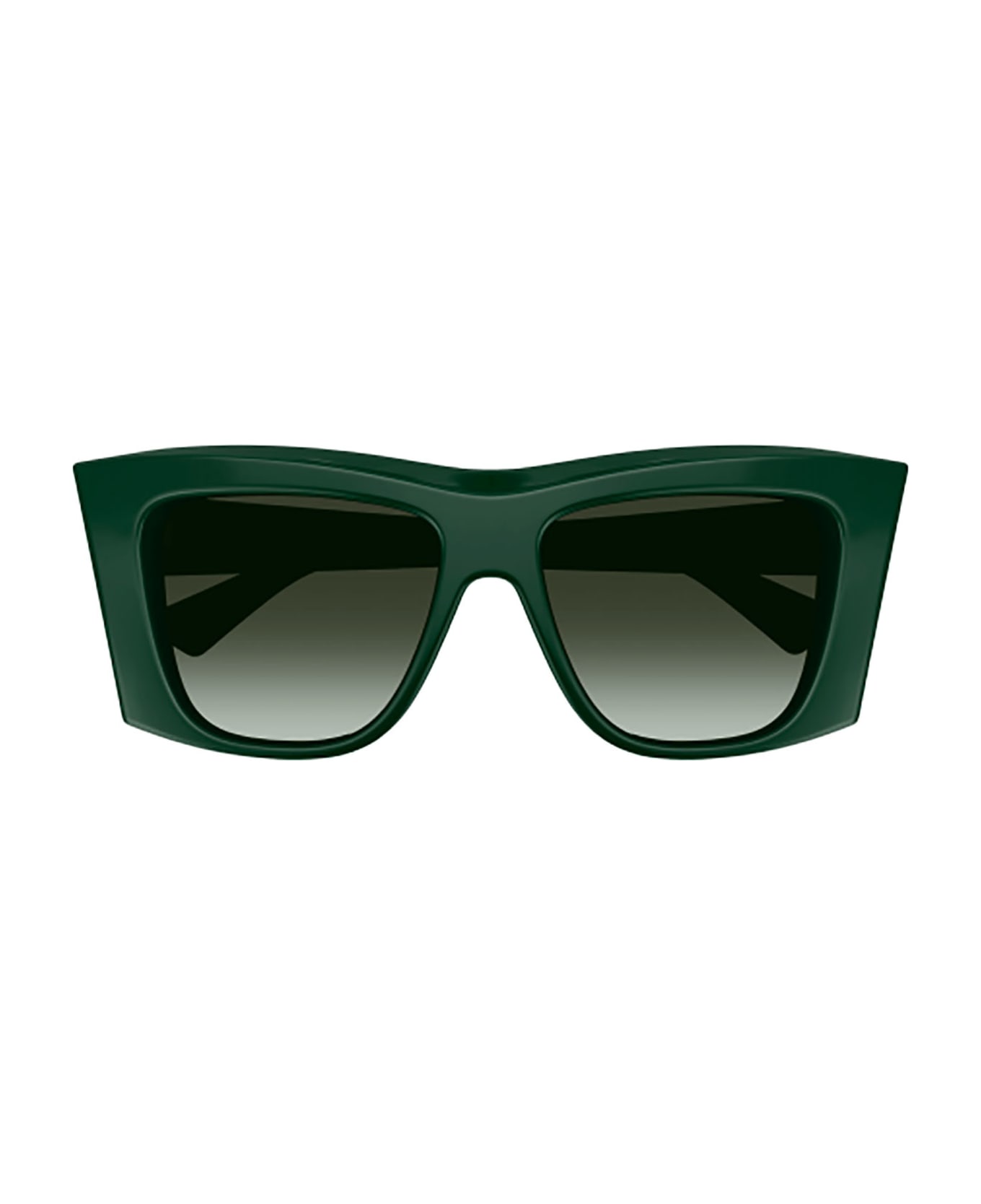 Bottega Veneta Eyewear Bv1270s Sunglasses - 004 green green green サングラス