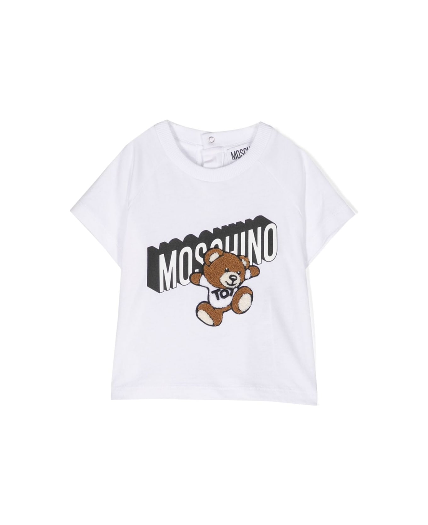 Moschino T-shirt Con Logo - White