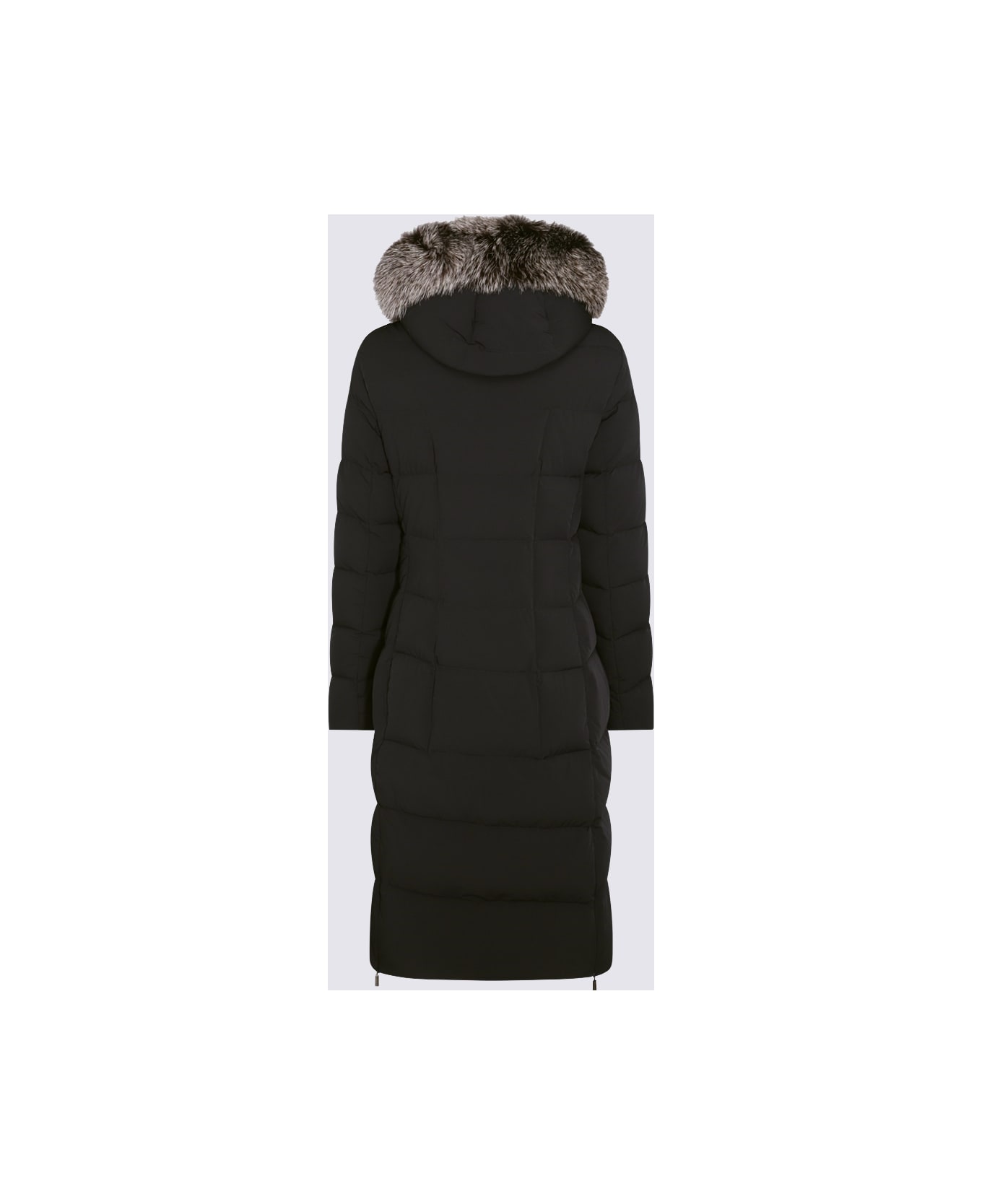 Moorer Black Wool Zagara Down Jacket - Black
