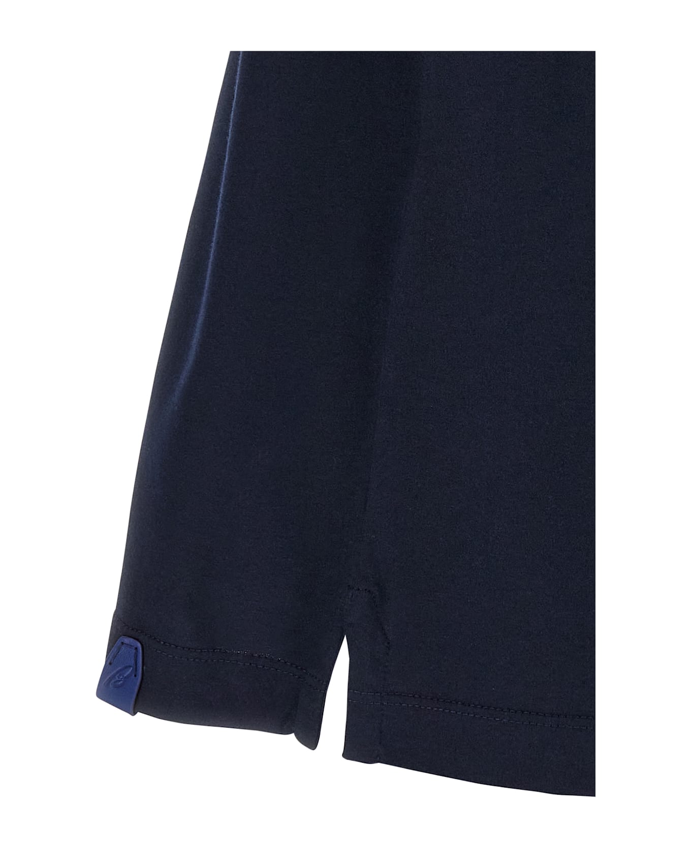 Brioni Logo Patch T-shirt - Blue