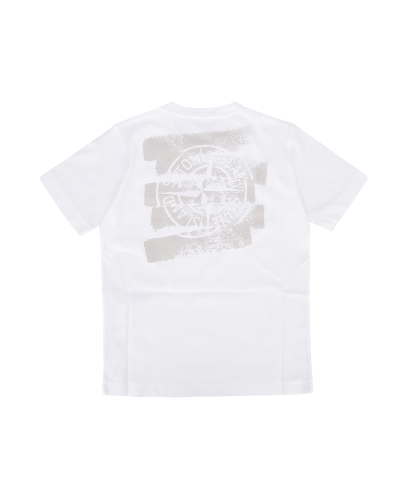 Stone Island Junior T-shirt - WHITE