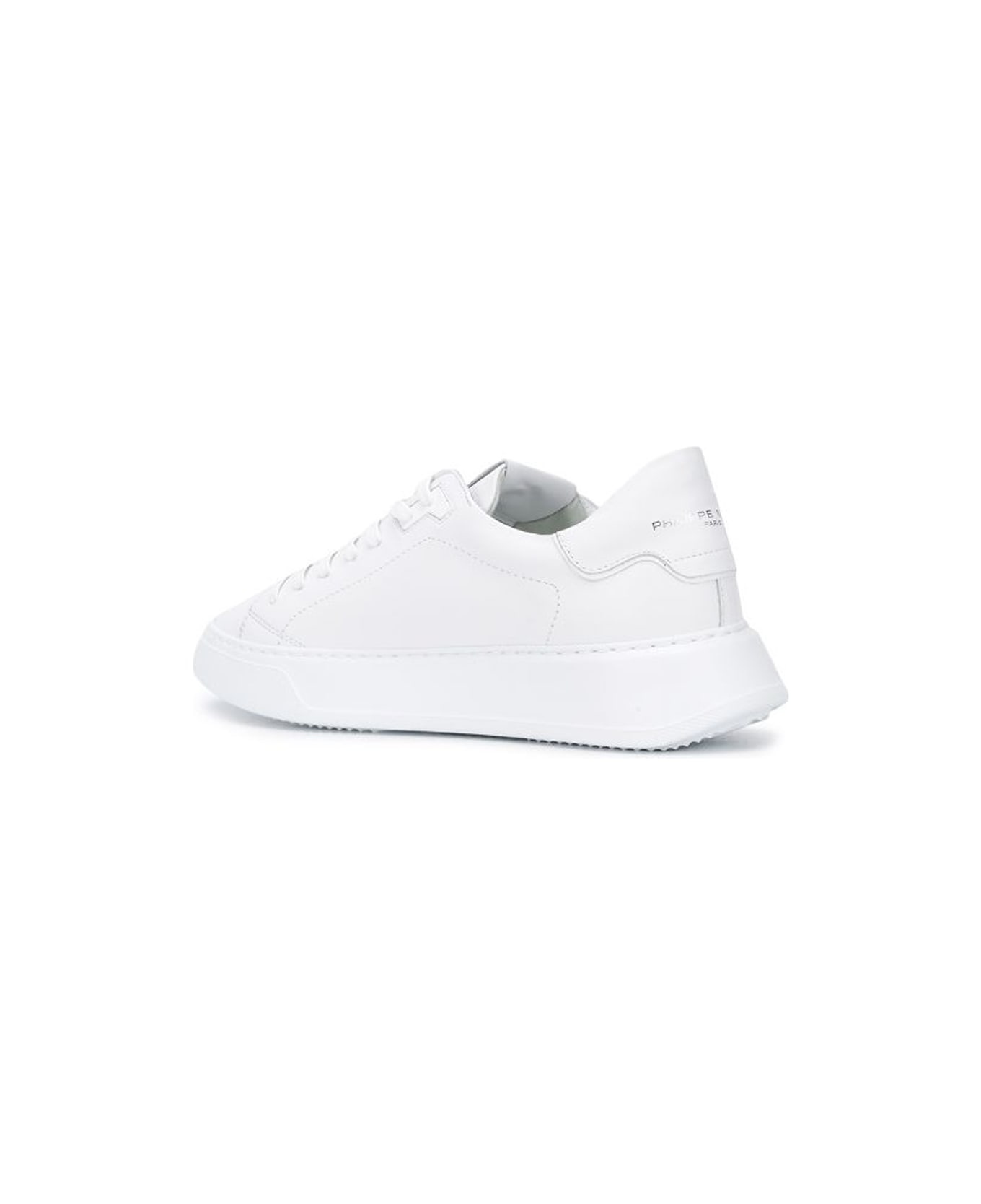 Philippe Model Temple Low Sneakers - Veau Blanc