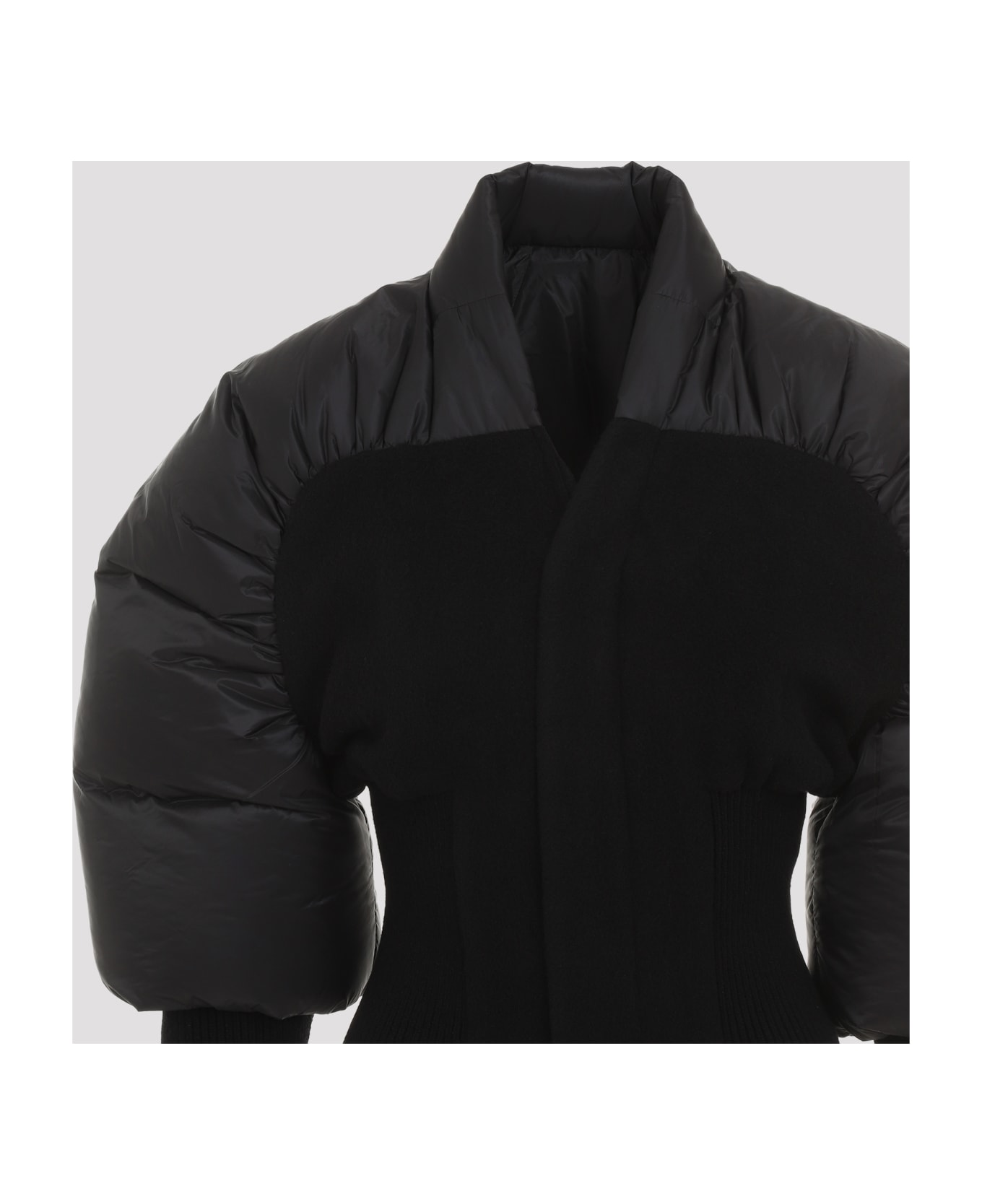 Rick Owens Duvetina Coat - Black