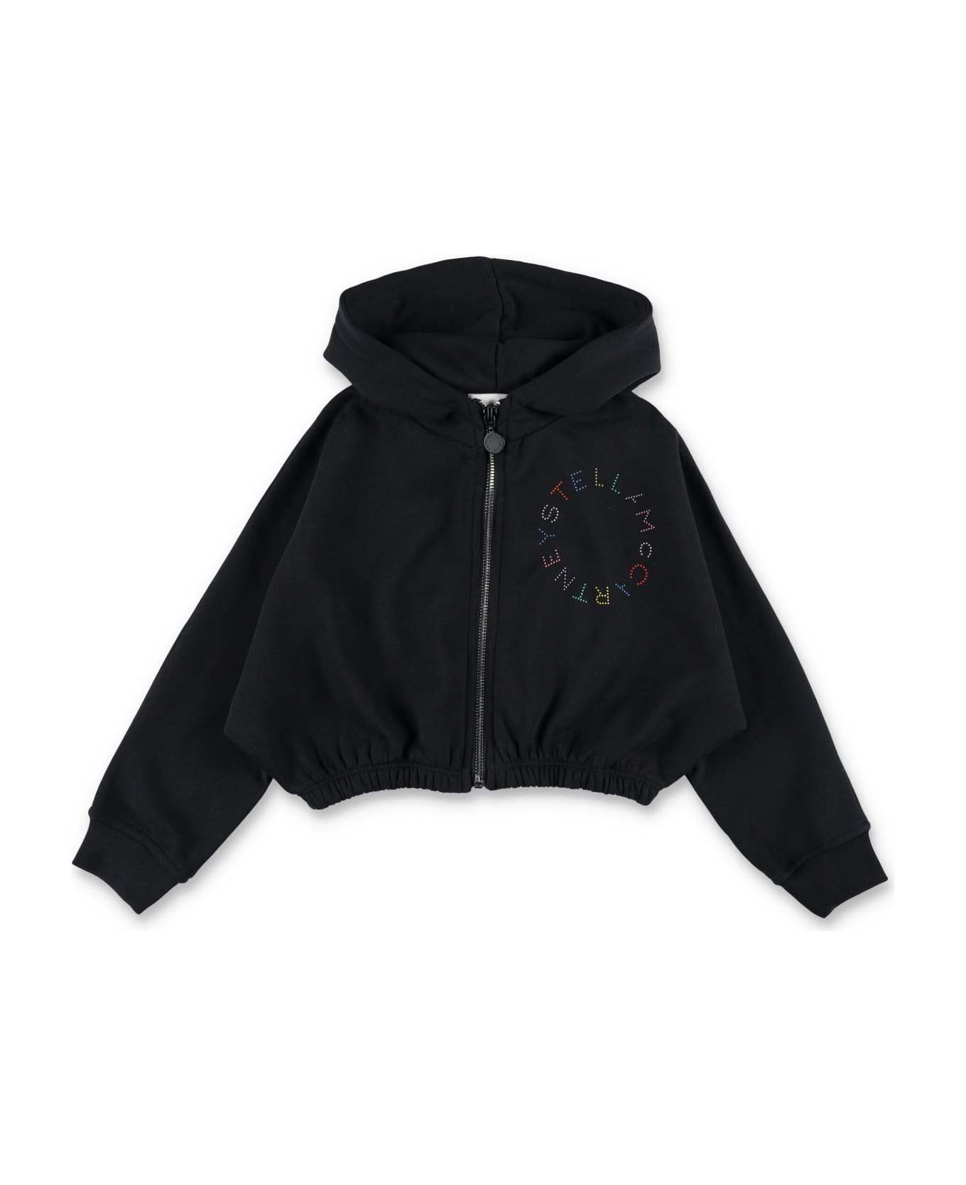 Stella McCartney Zip Fleece Hoodie - Black